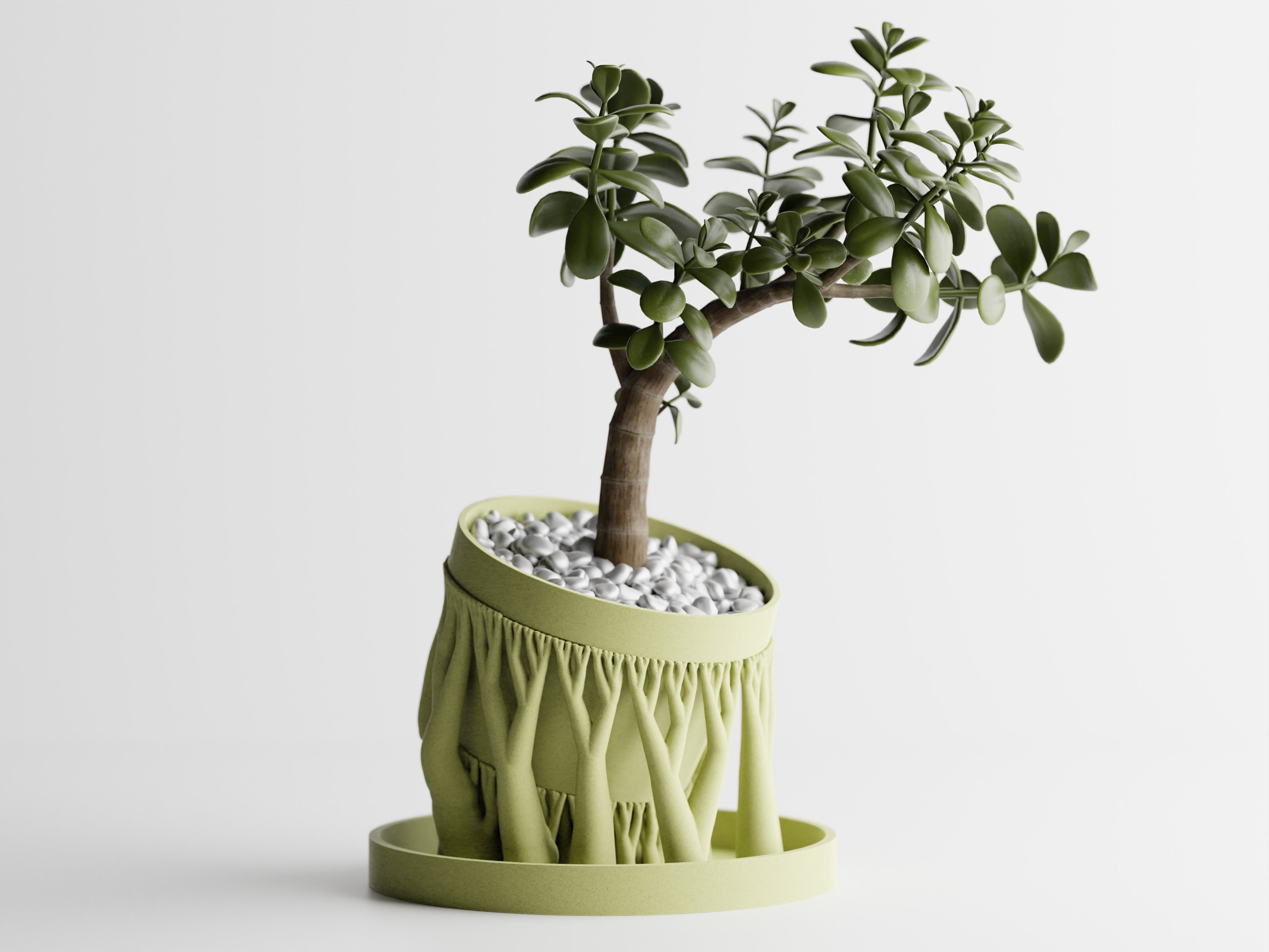 Drapeau – Gathered Sculptural Planter