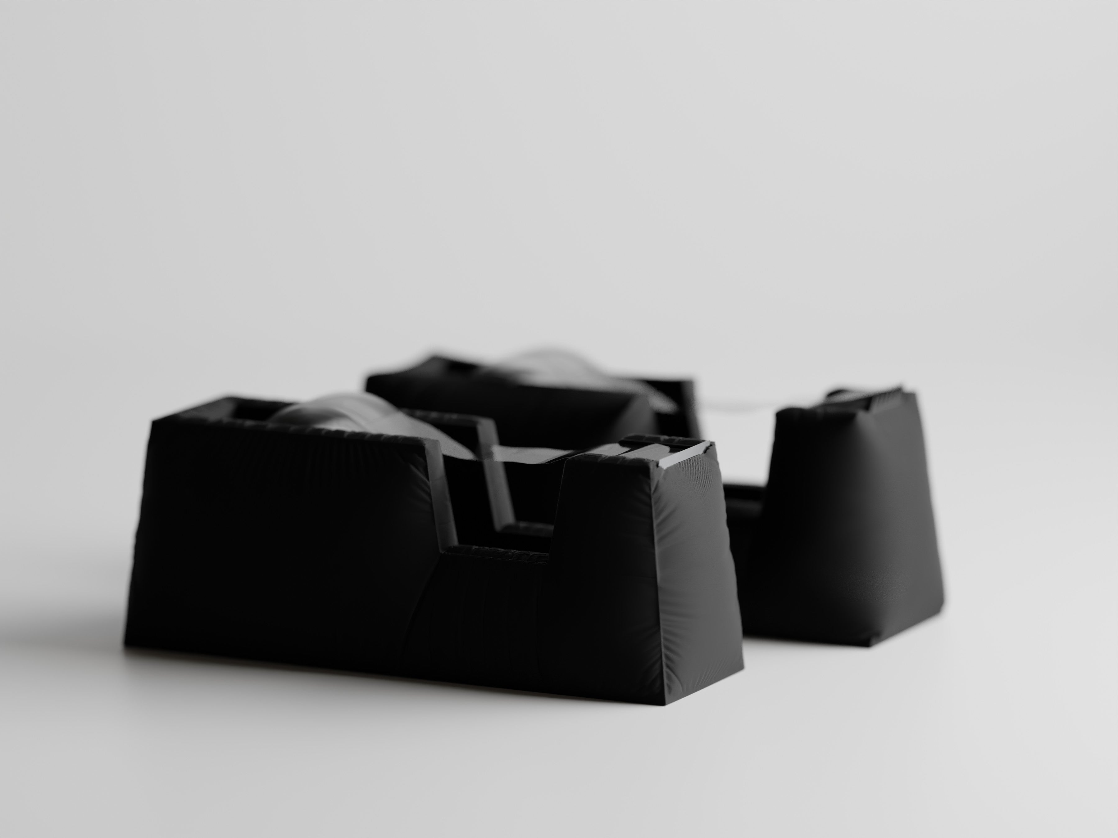 TapeNest – Fabric-Textured Tape Dispenser