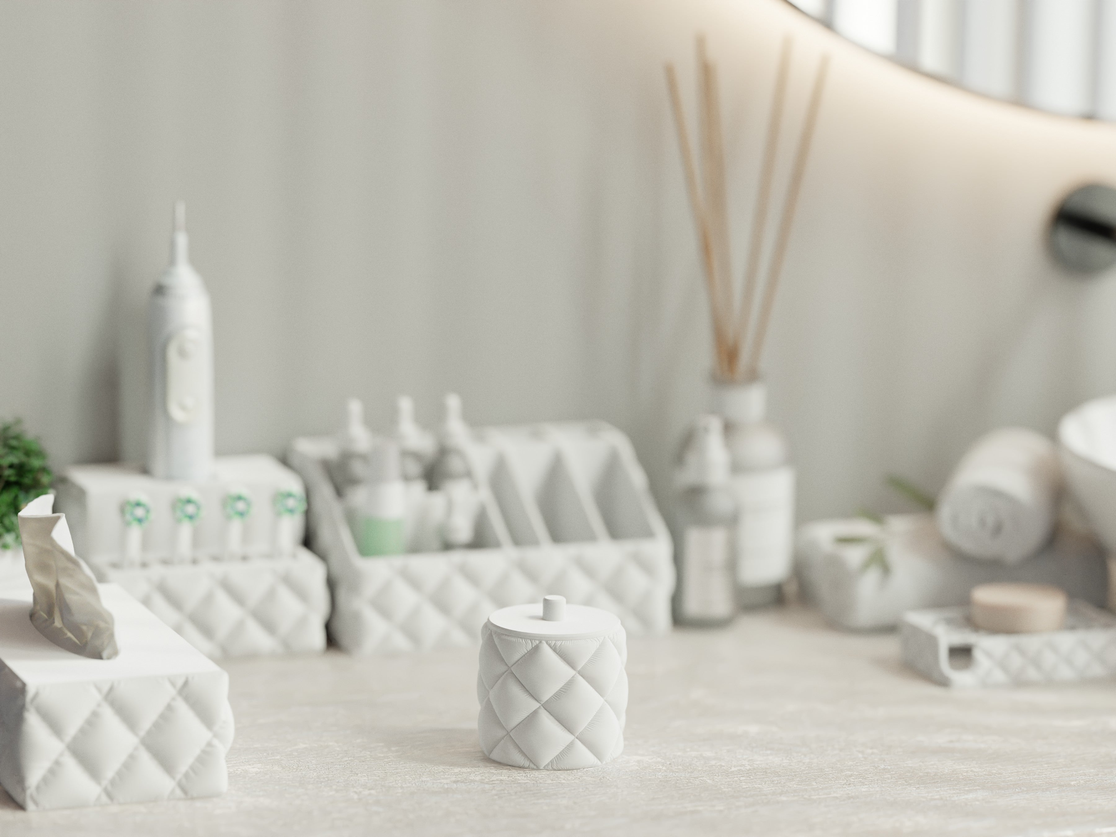 Cottiva – Inflated-Style Cotton Pad Dispenser