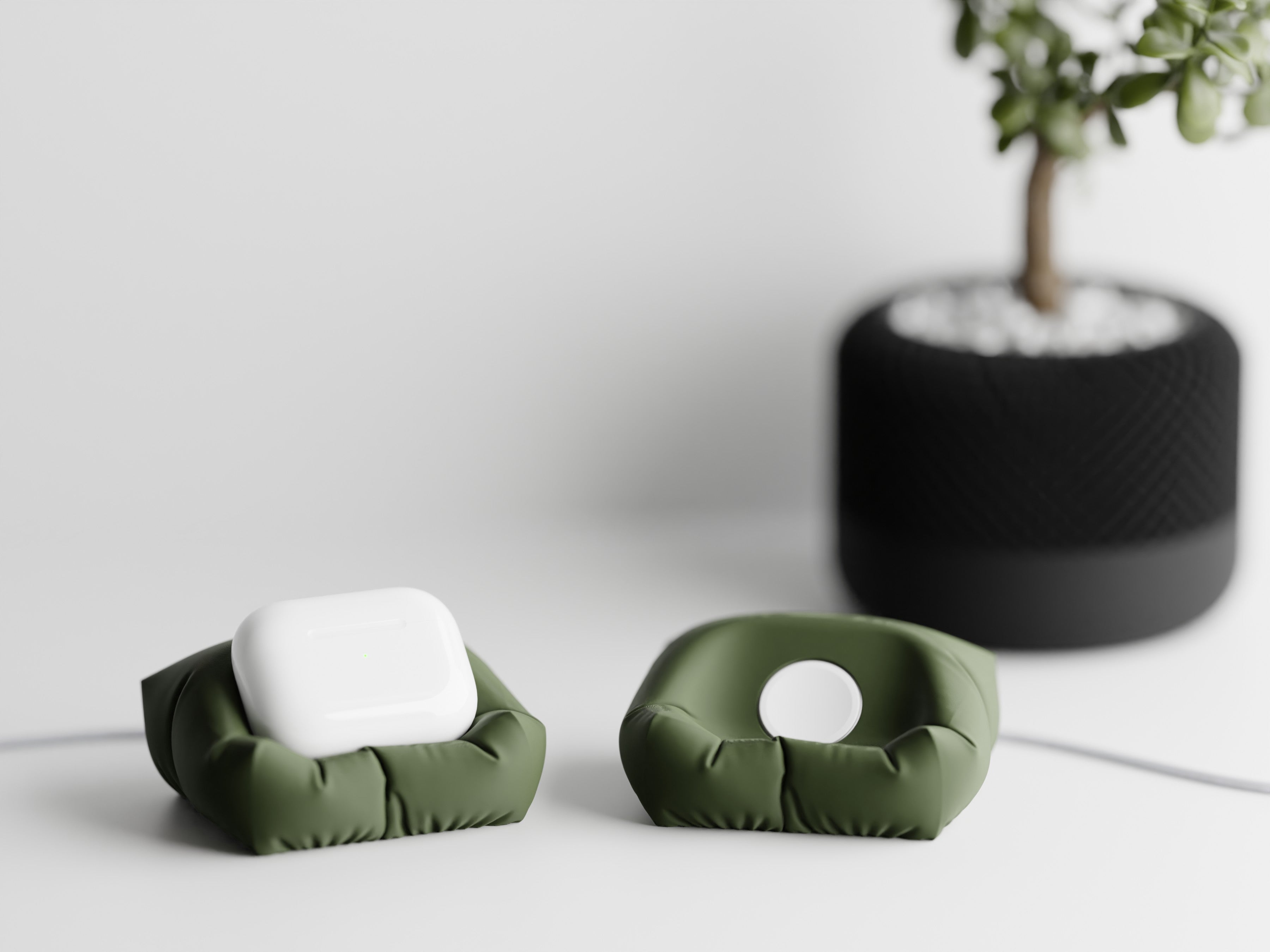 MagNest – Pillow MagSafe Stand for AirPods