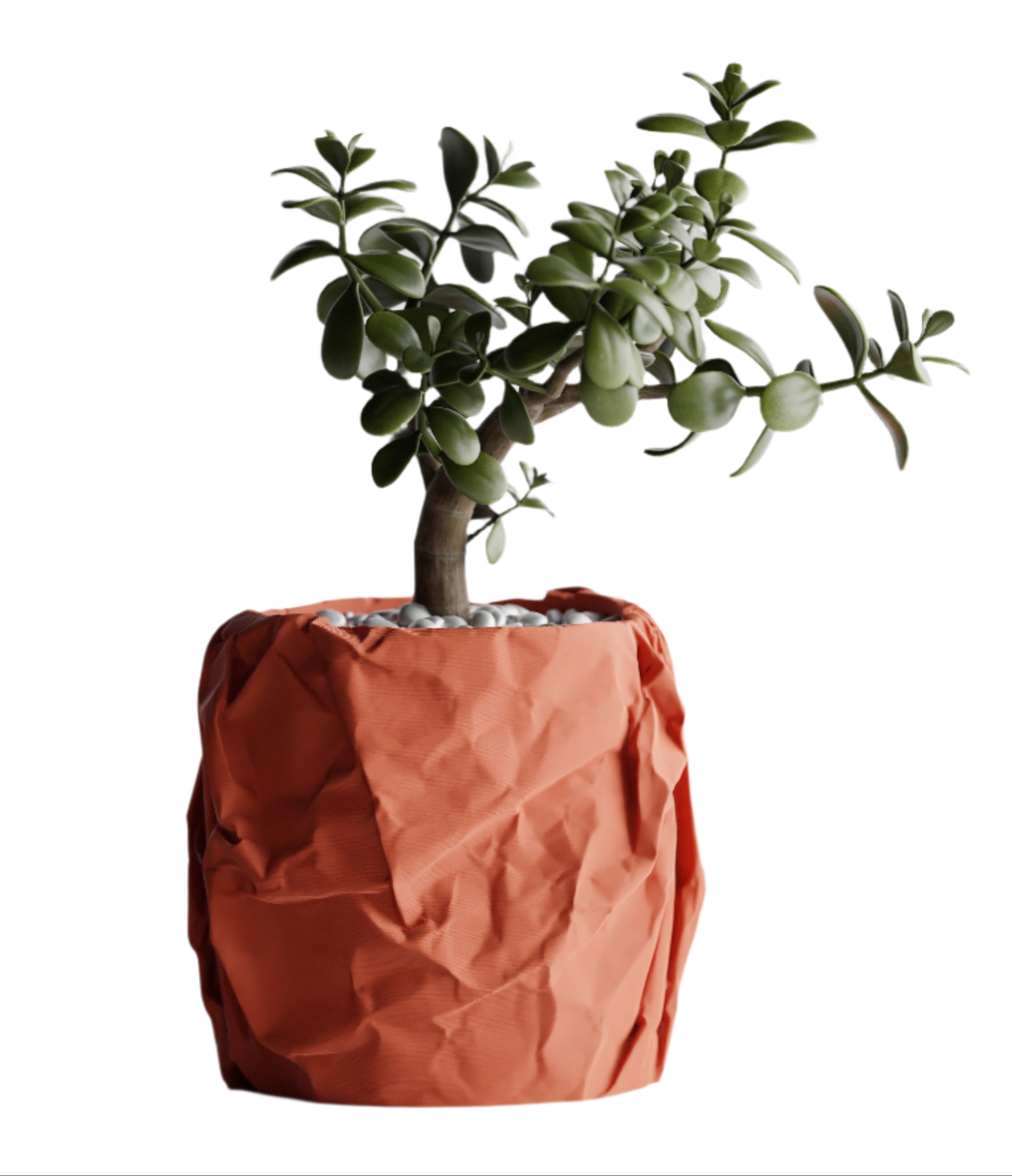 Crumpled – Crushed Texture Decorative Plant Pot