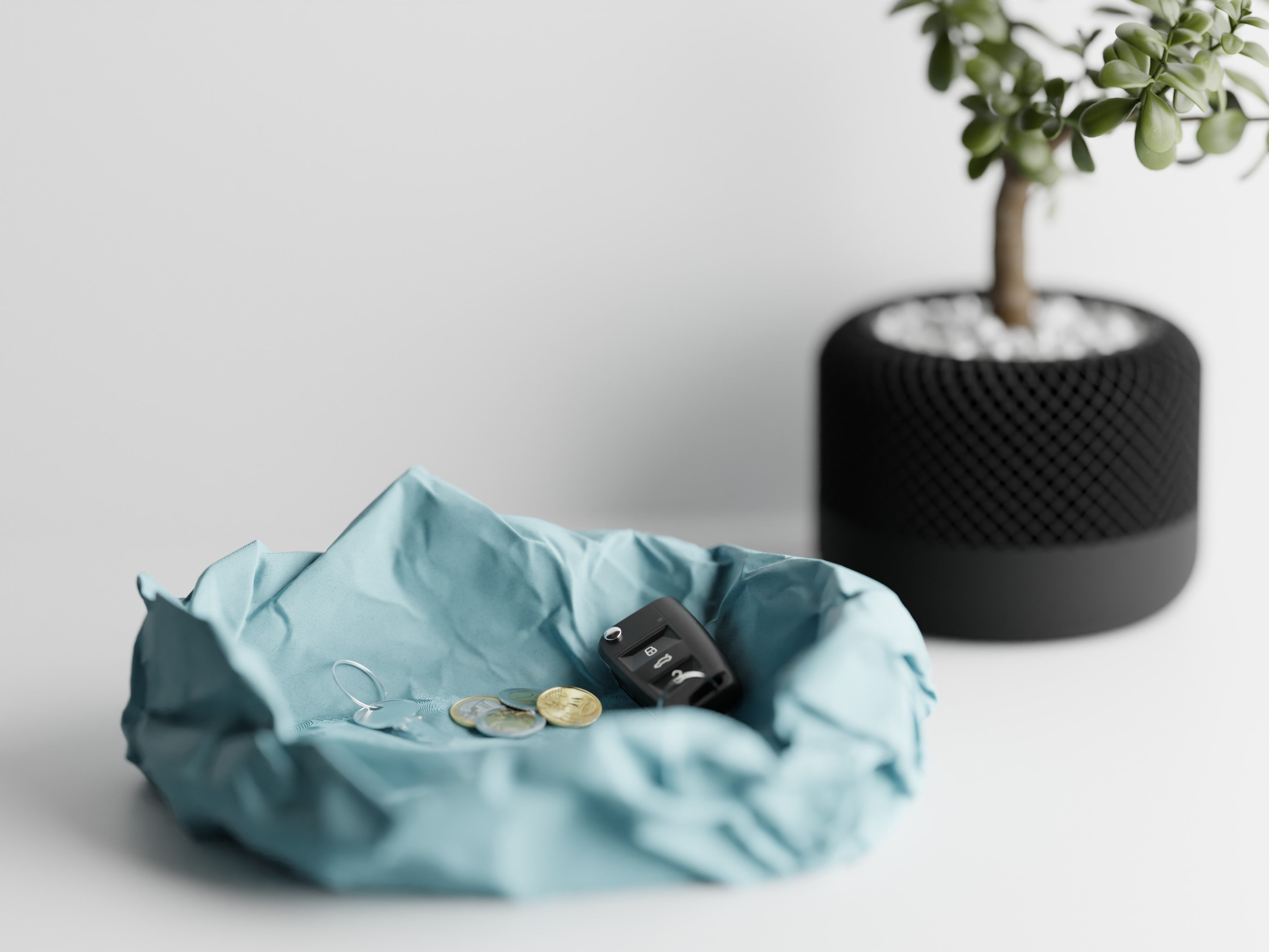 Crumbled Paper Bowl