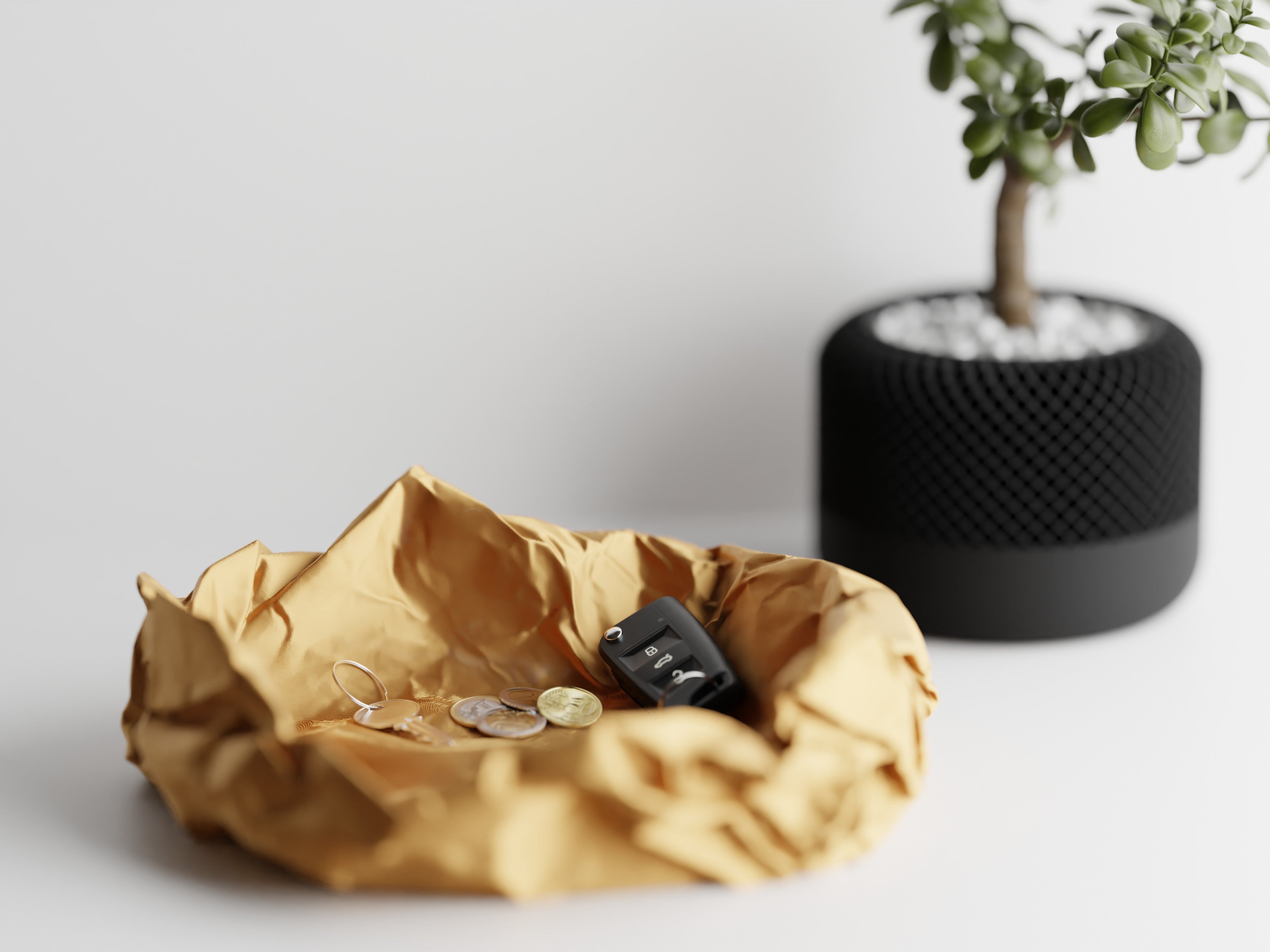 Crumbled Paper Bowl