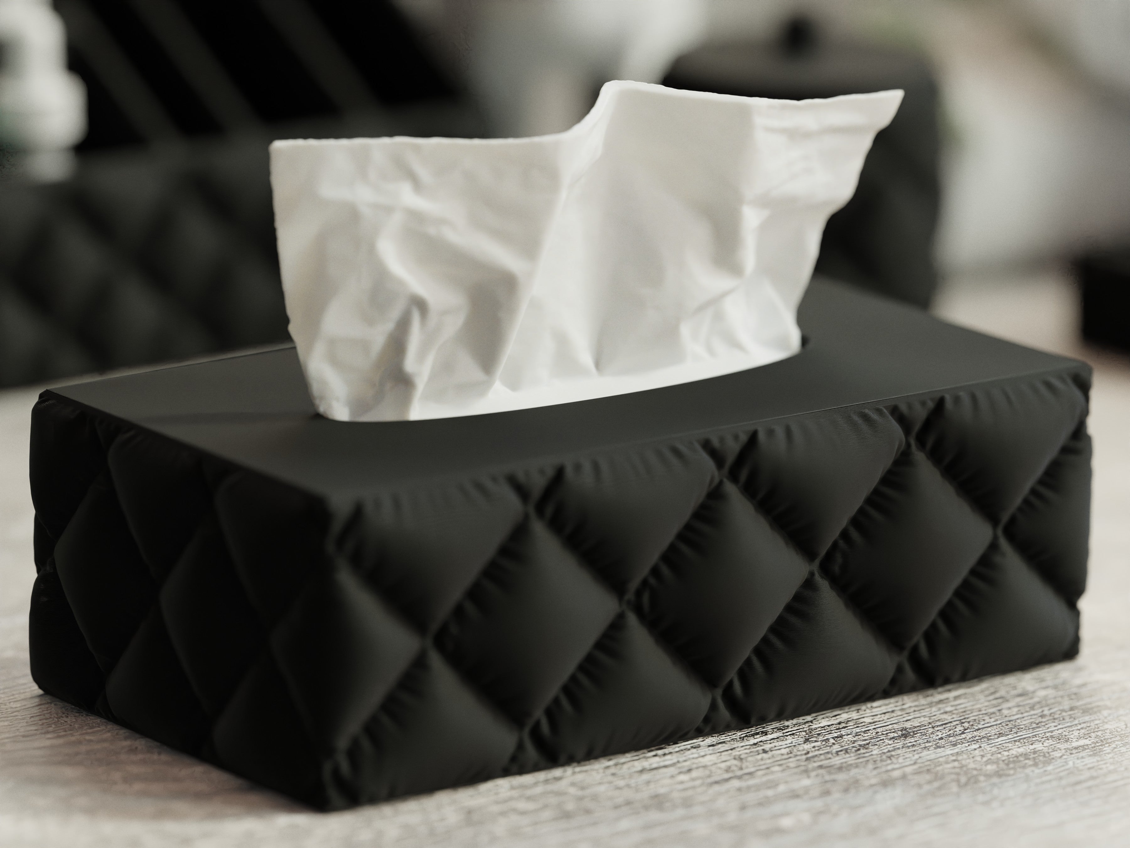 Plooma – Inflated Tissue Box Cover (Rectangle)