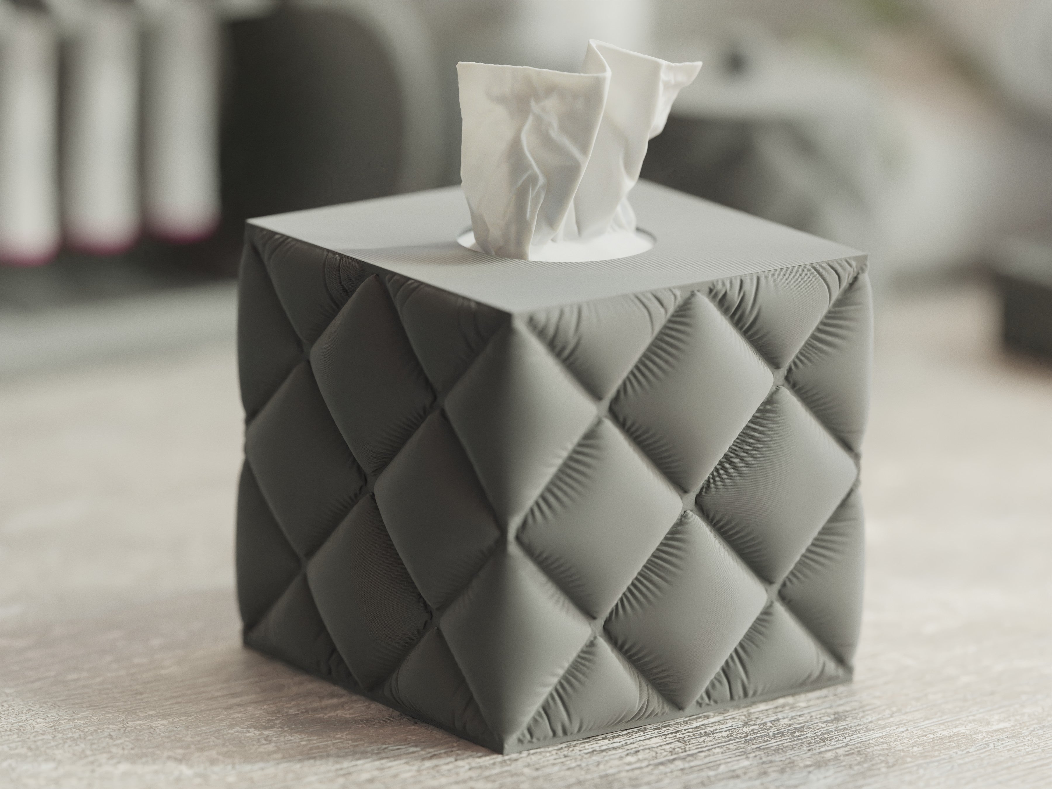 Pufflo – Inflated Tissue Box Cover (Square)