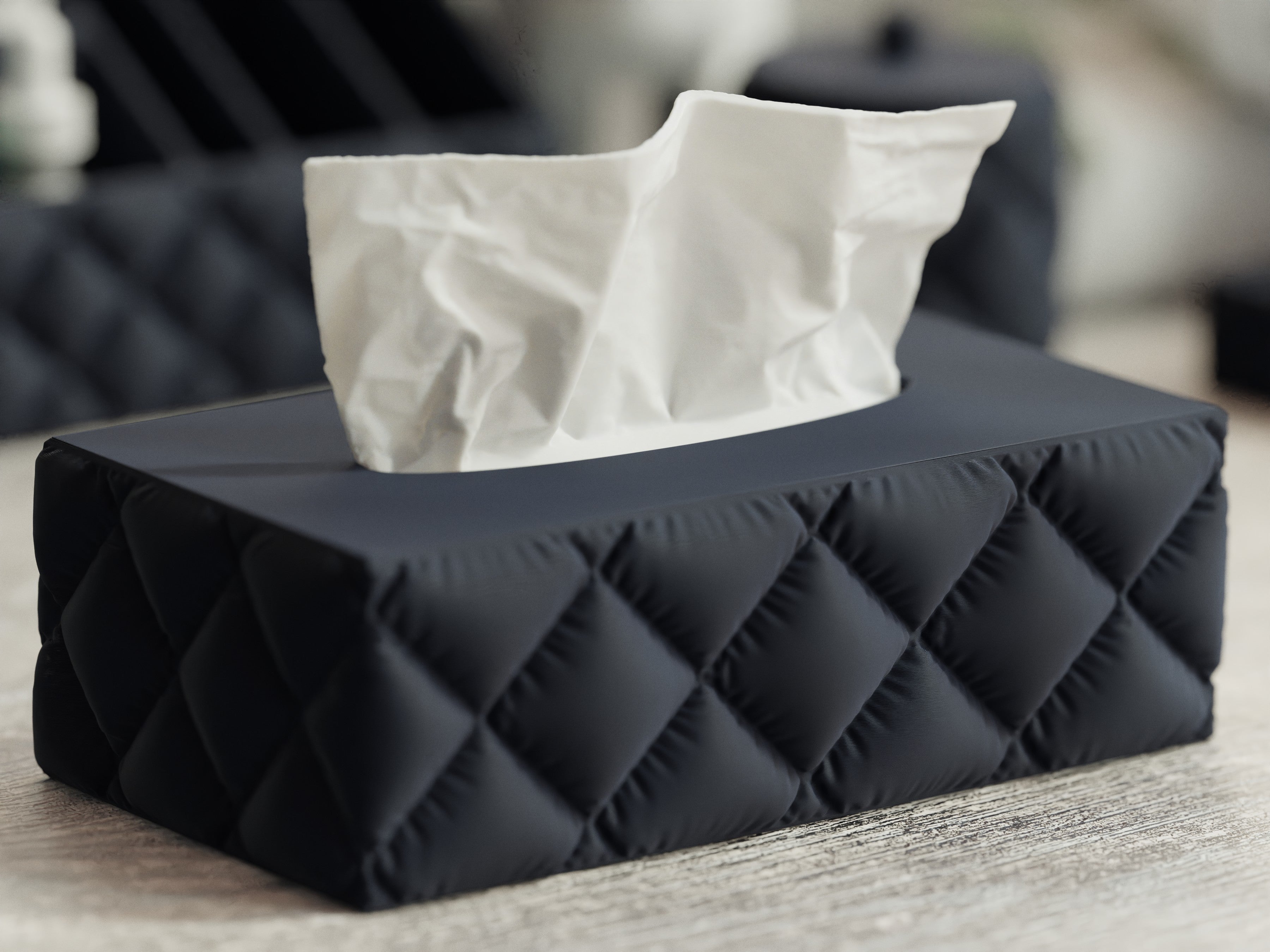 Plooma – Inflated Tissue Box Cover (Rectangle)