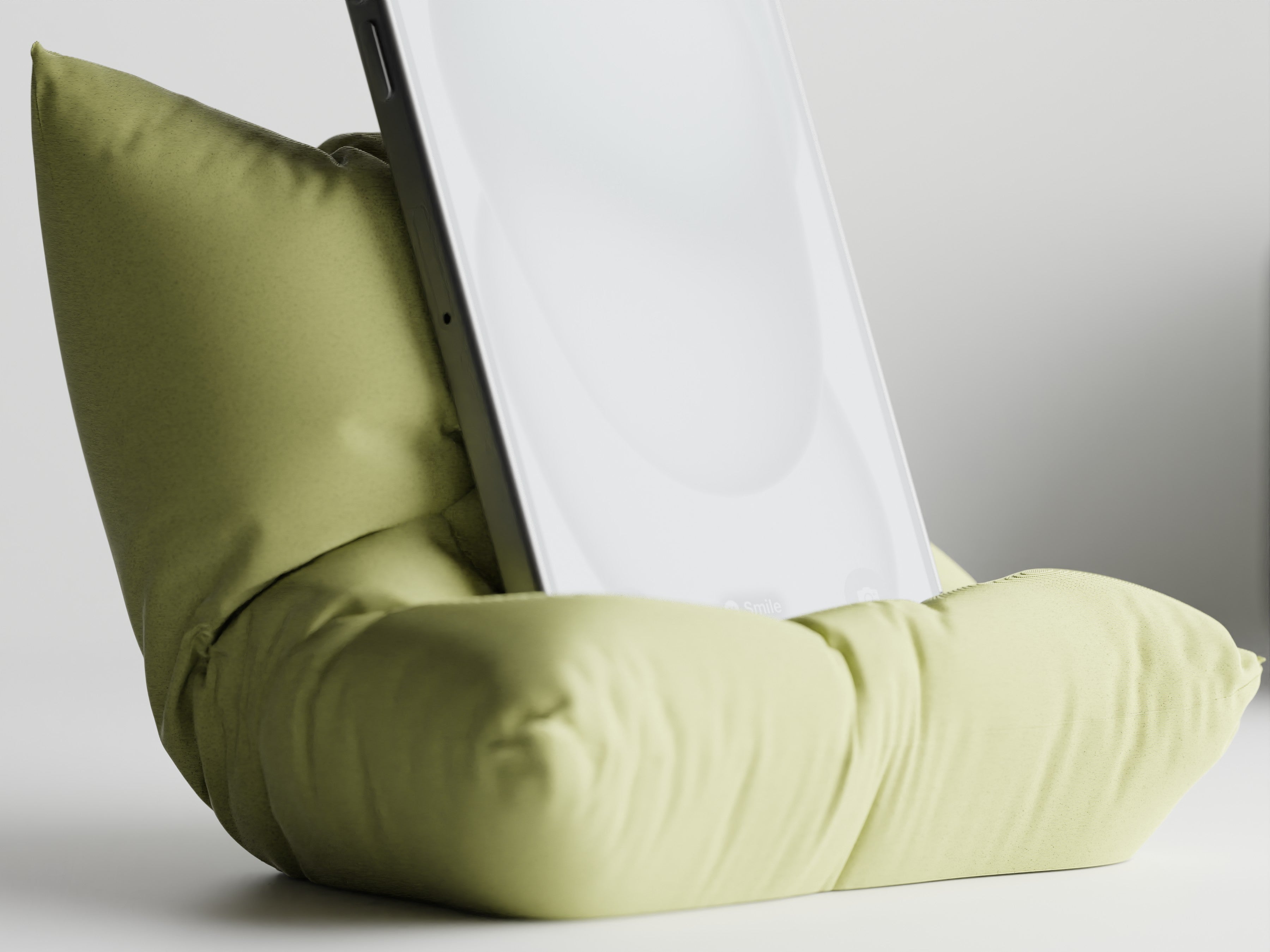 PillowDock – Cozy Curved Phone Stand