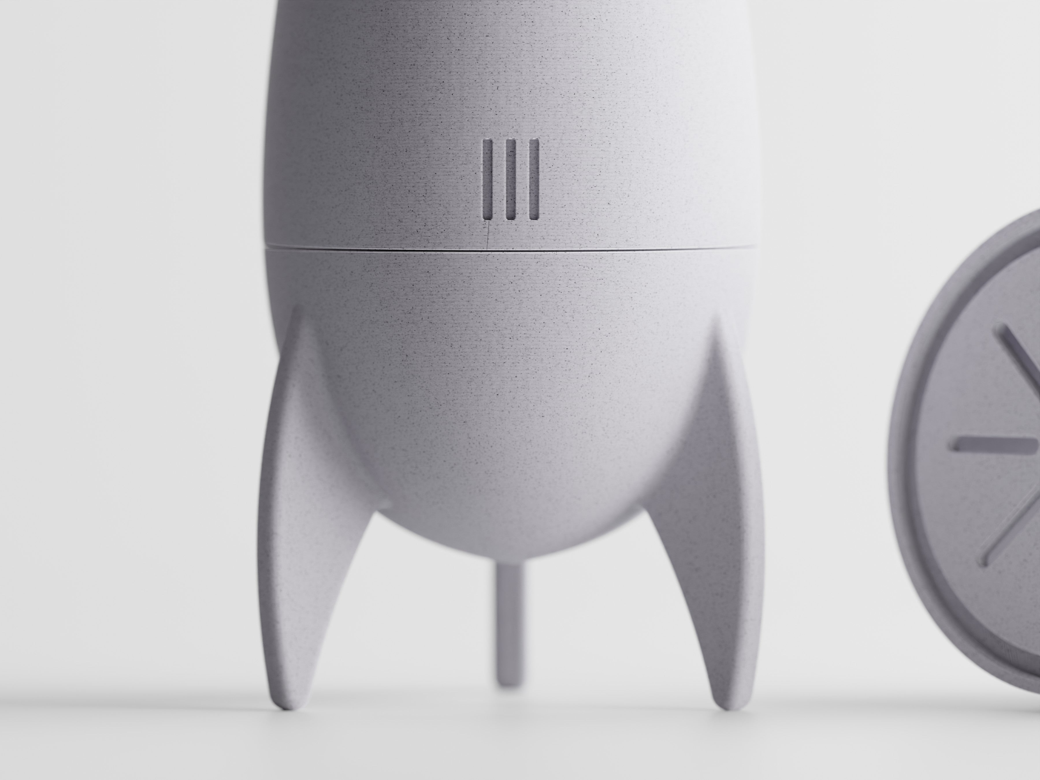 RocketPot – Space-Inspired Planter
