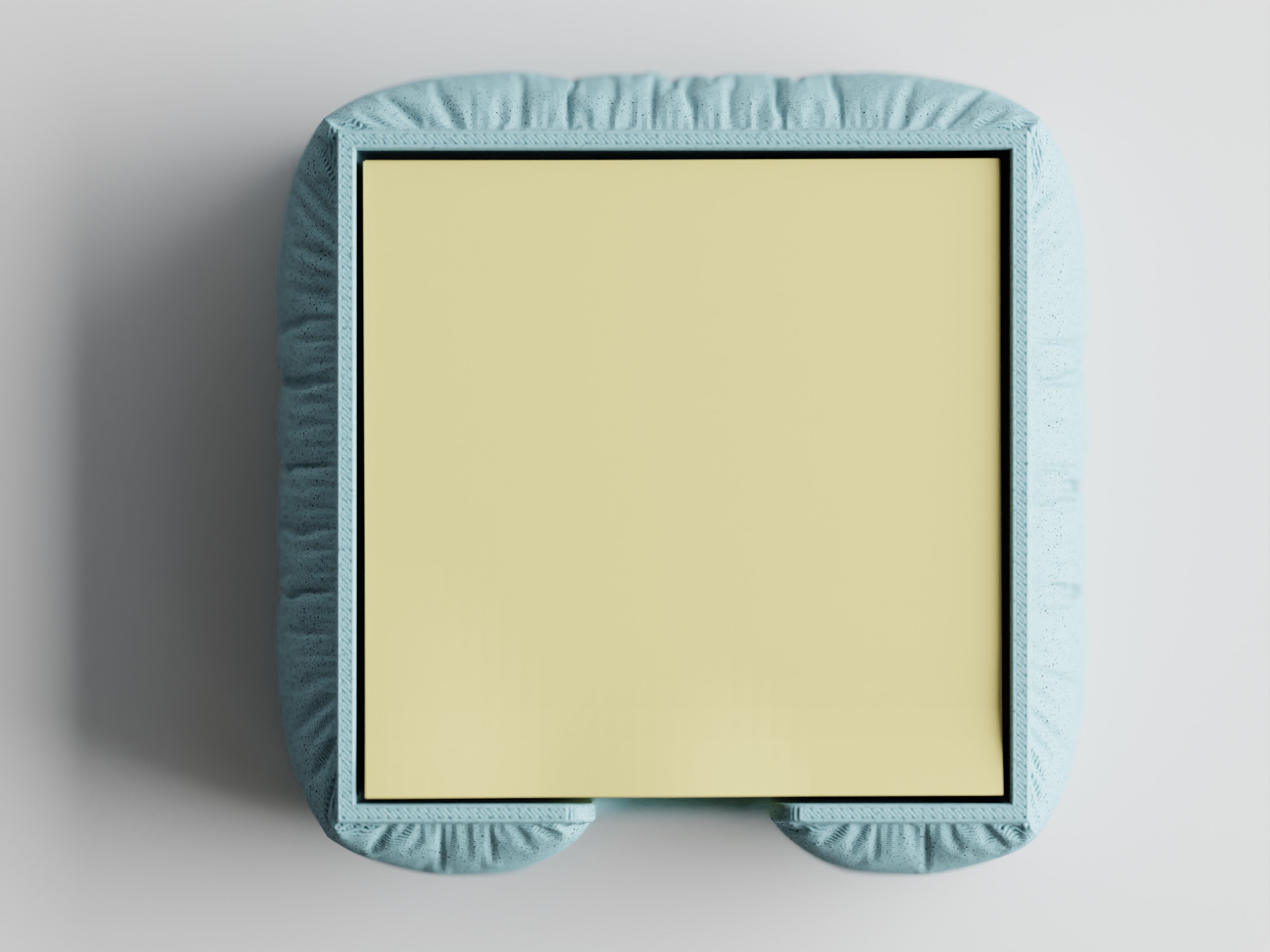 NoteNest – Post-it Holder with Soft Fabric Texture