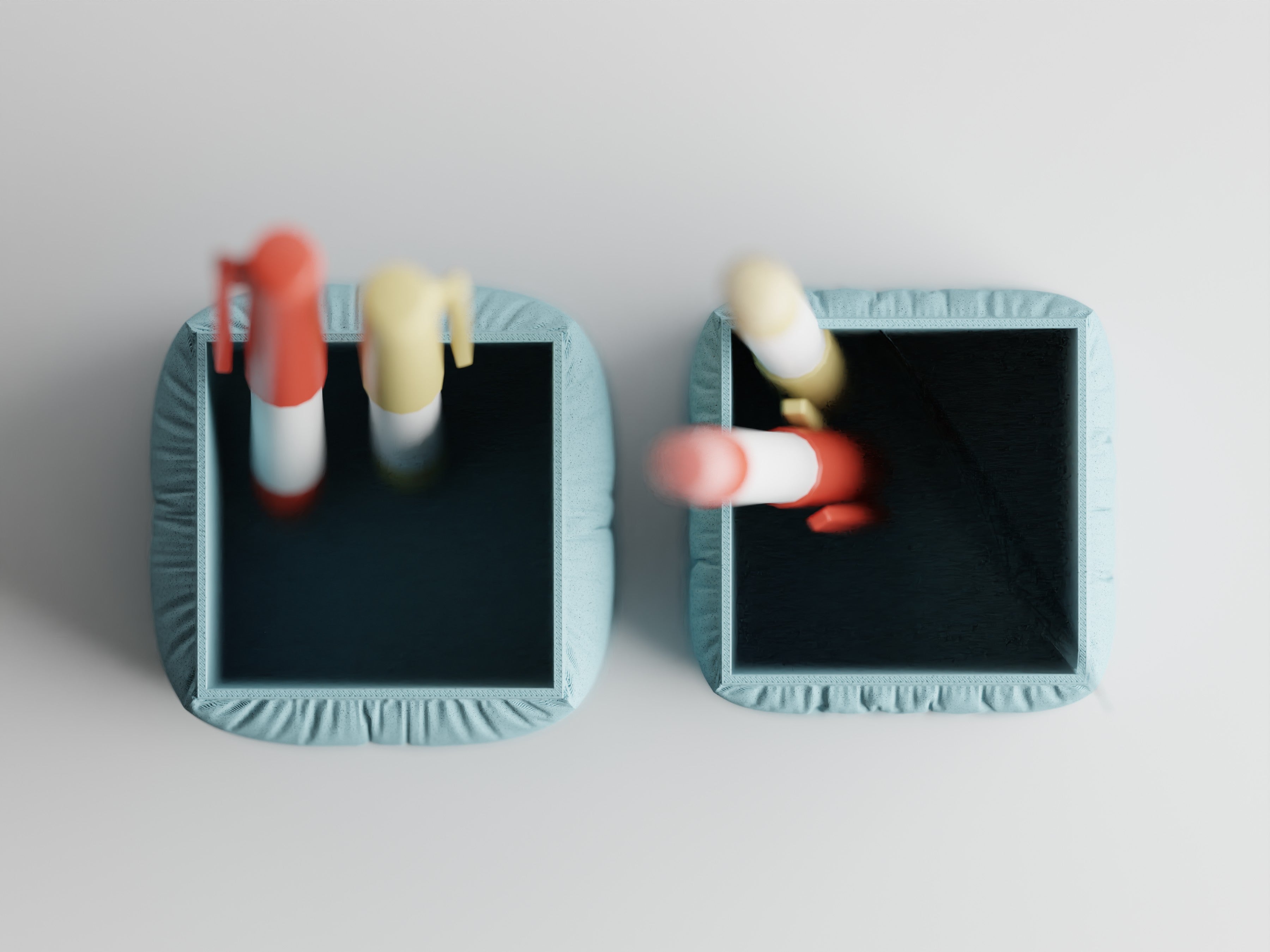 MellowNest – Fabric-Textured Pen Holder