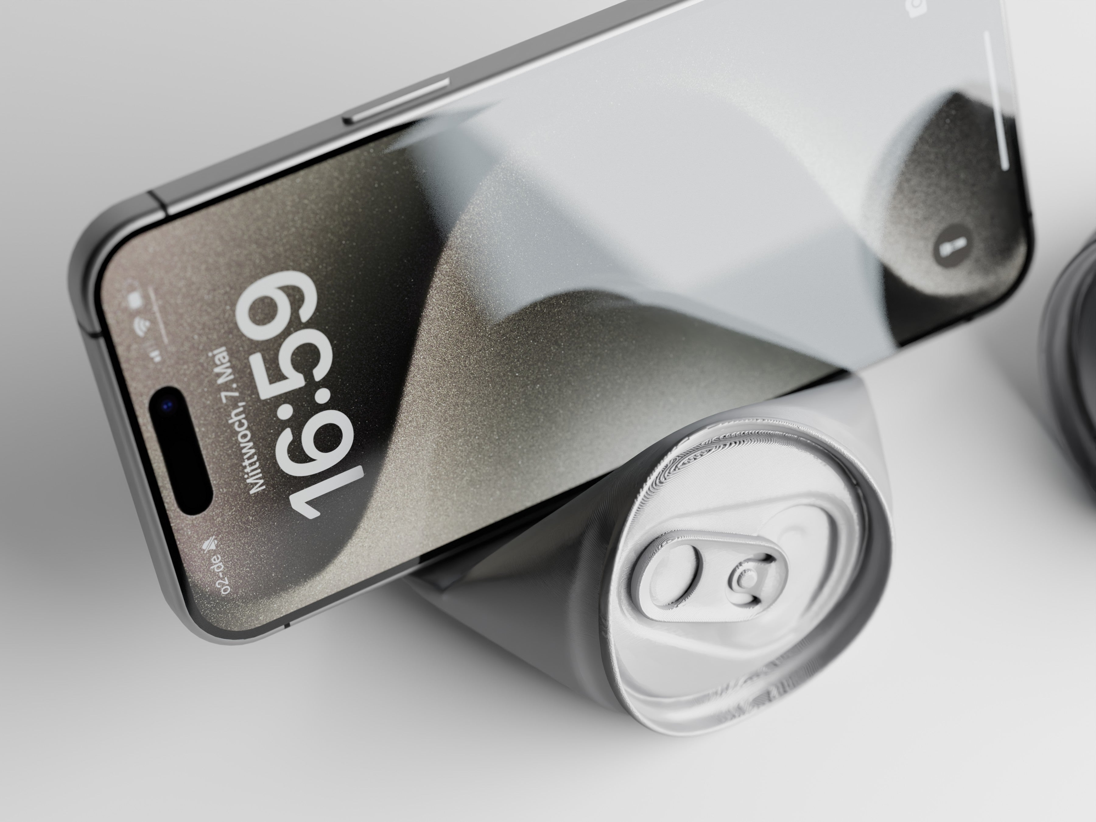 SodaCan – Crushed Can Phone Stand