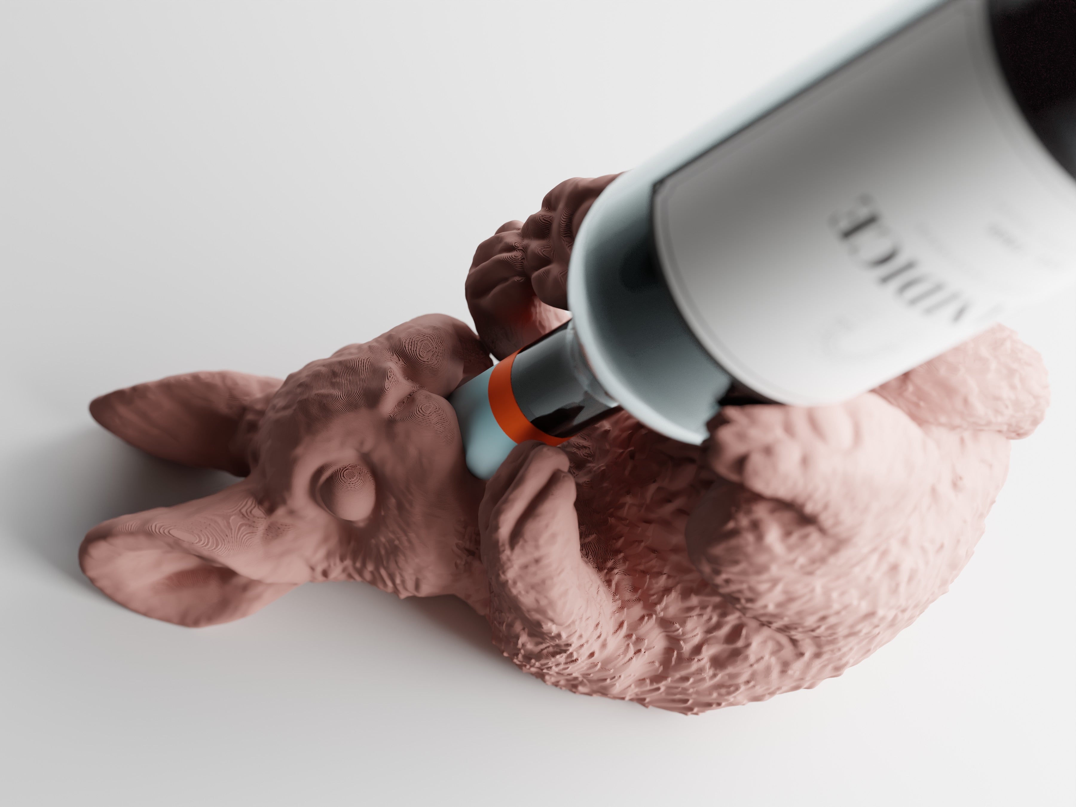 SipBunny – Bunny-Shaped Wine Bottle Holder