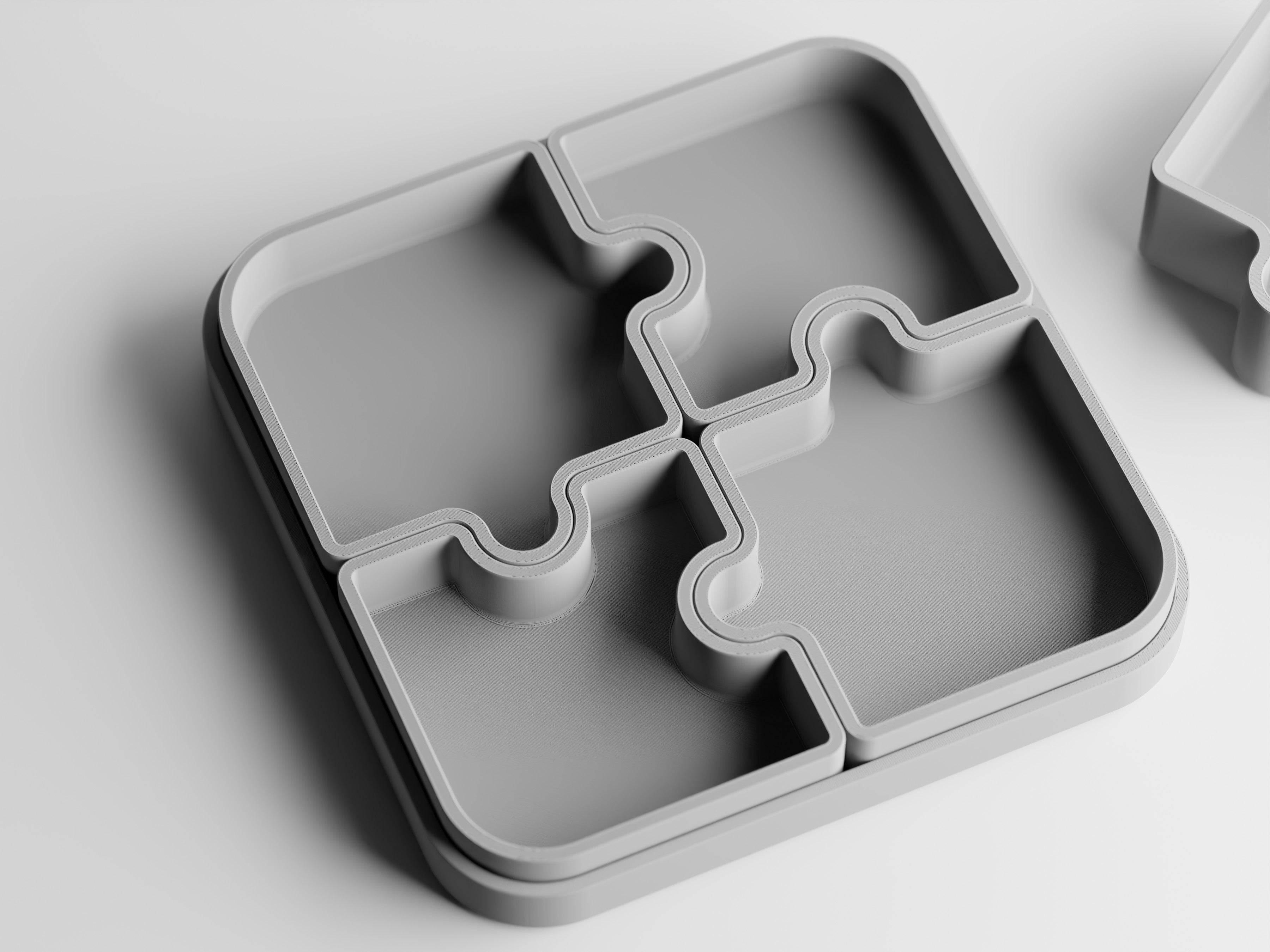 Varia – Modular Puzzle-Inspired Organizer