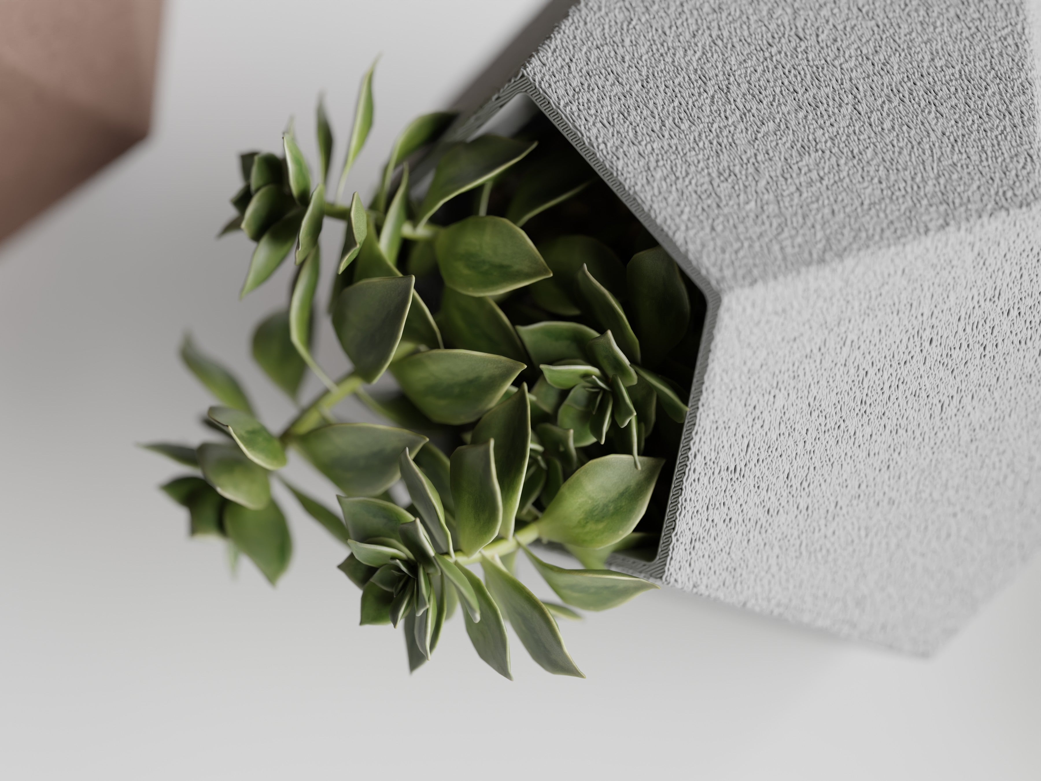 GeoTrio – Set of 3 Geometric Decorative Plant Pots