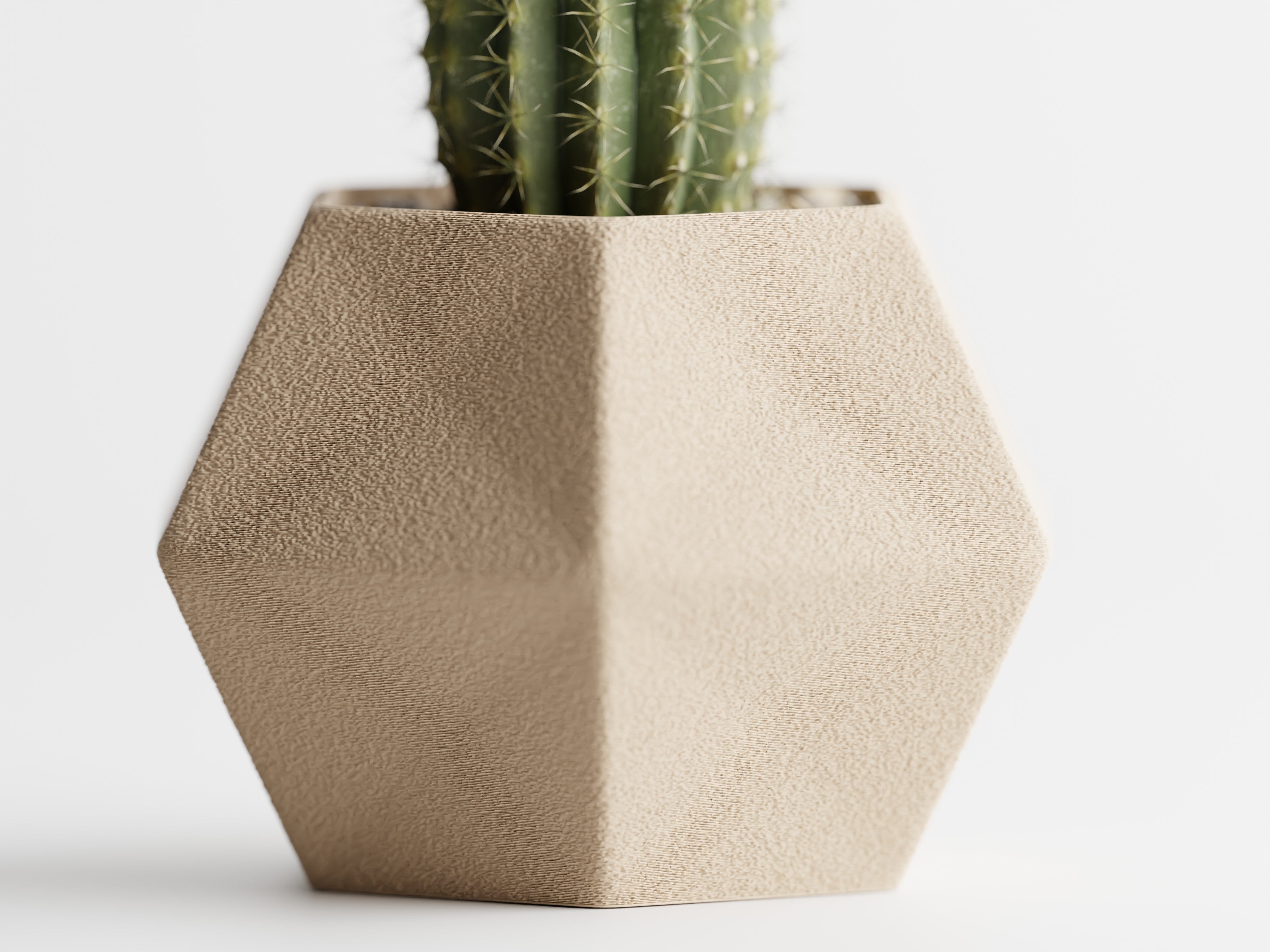 GeoTrio – Set of 3 Geometric Decorative Plant Pots
