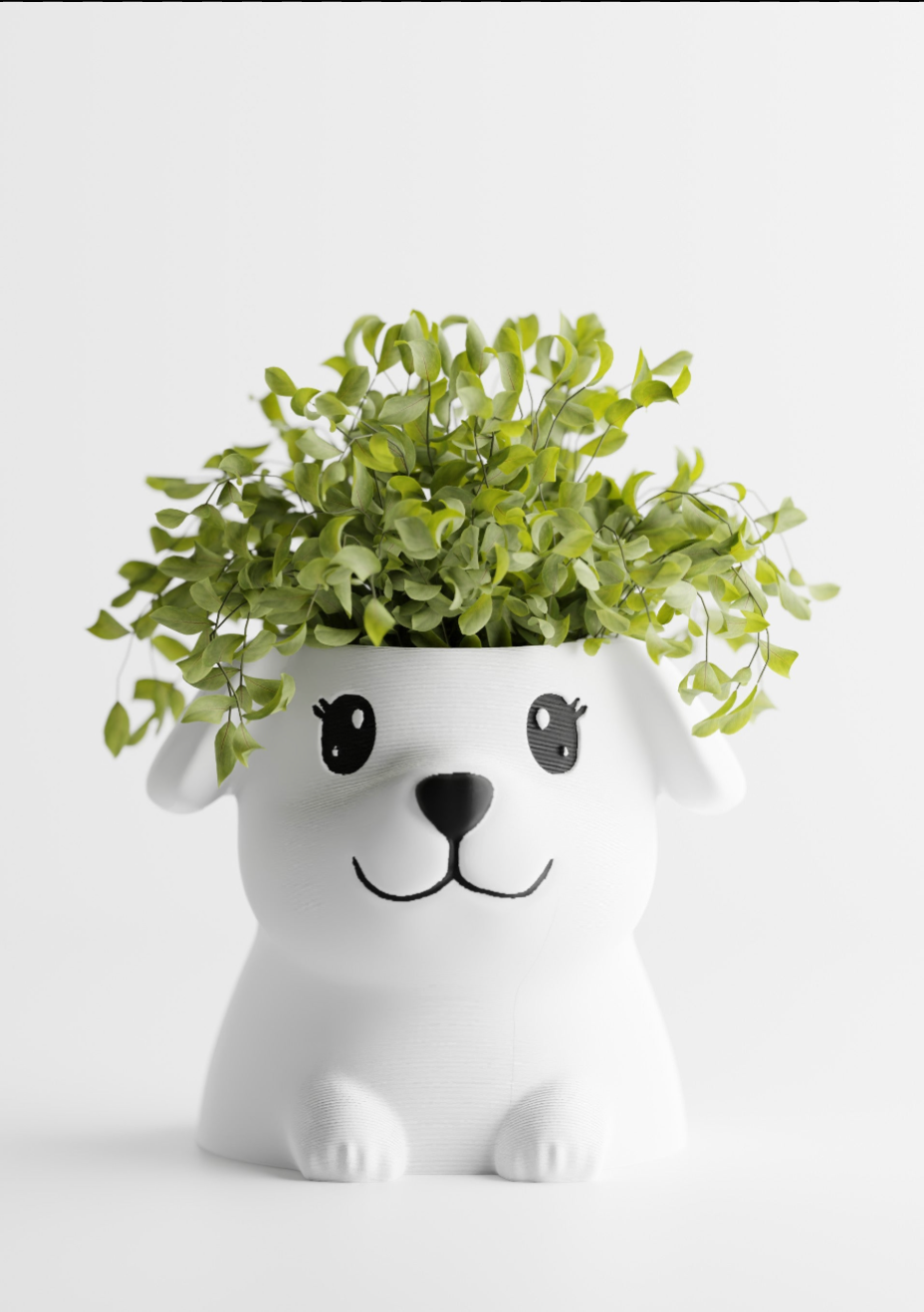 PuppyPot – Cute Dog-Shaped Planter for Small Plants