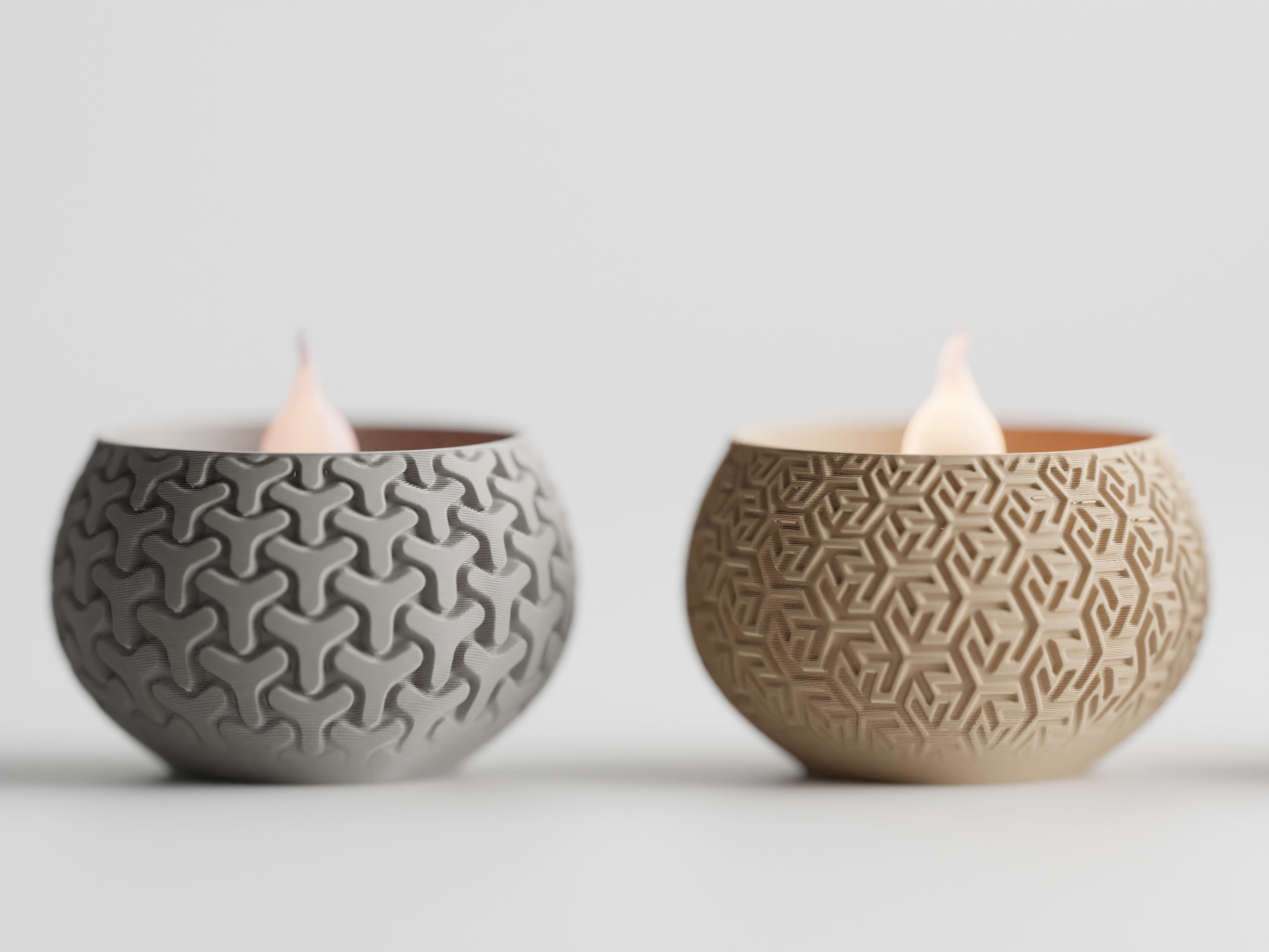 Geo Tealight Stand – 4 Unique Geometric Styles
