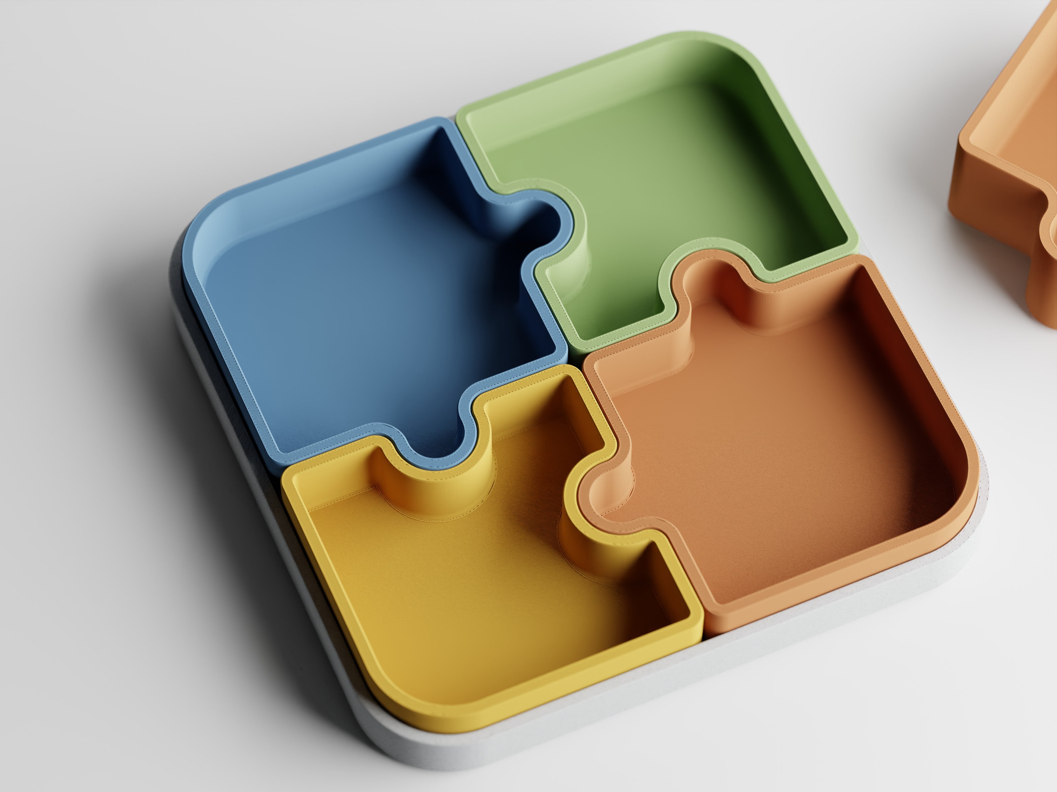 Varia – Modular Puzzle-Inspired Organizer