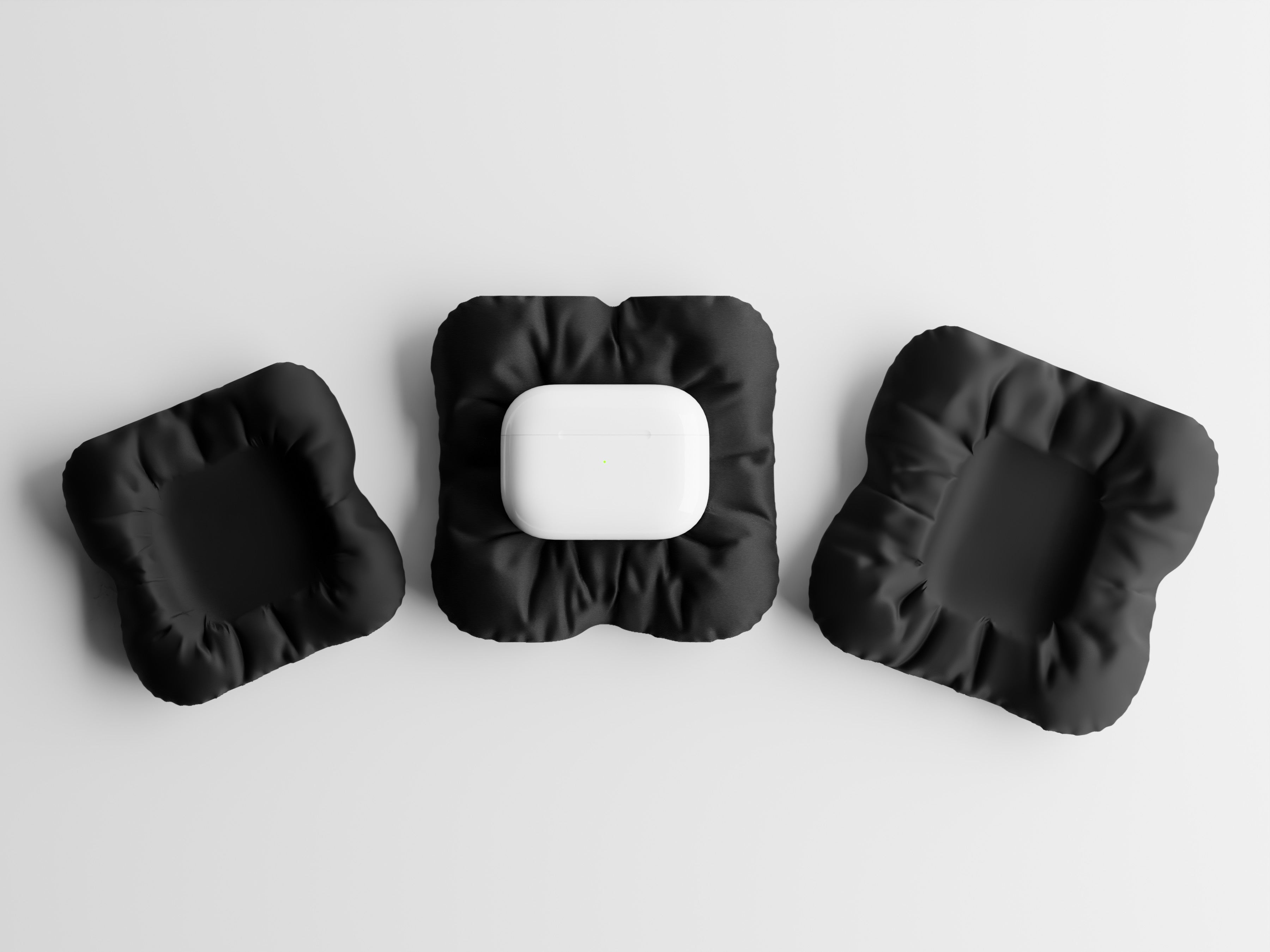 Alveo AirPods Cushion Stand – Puffy Dock for AirPods Pro 2, AirPods 2 & AirPods 4