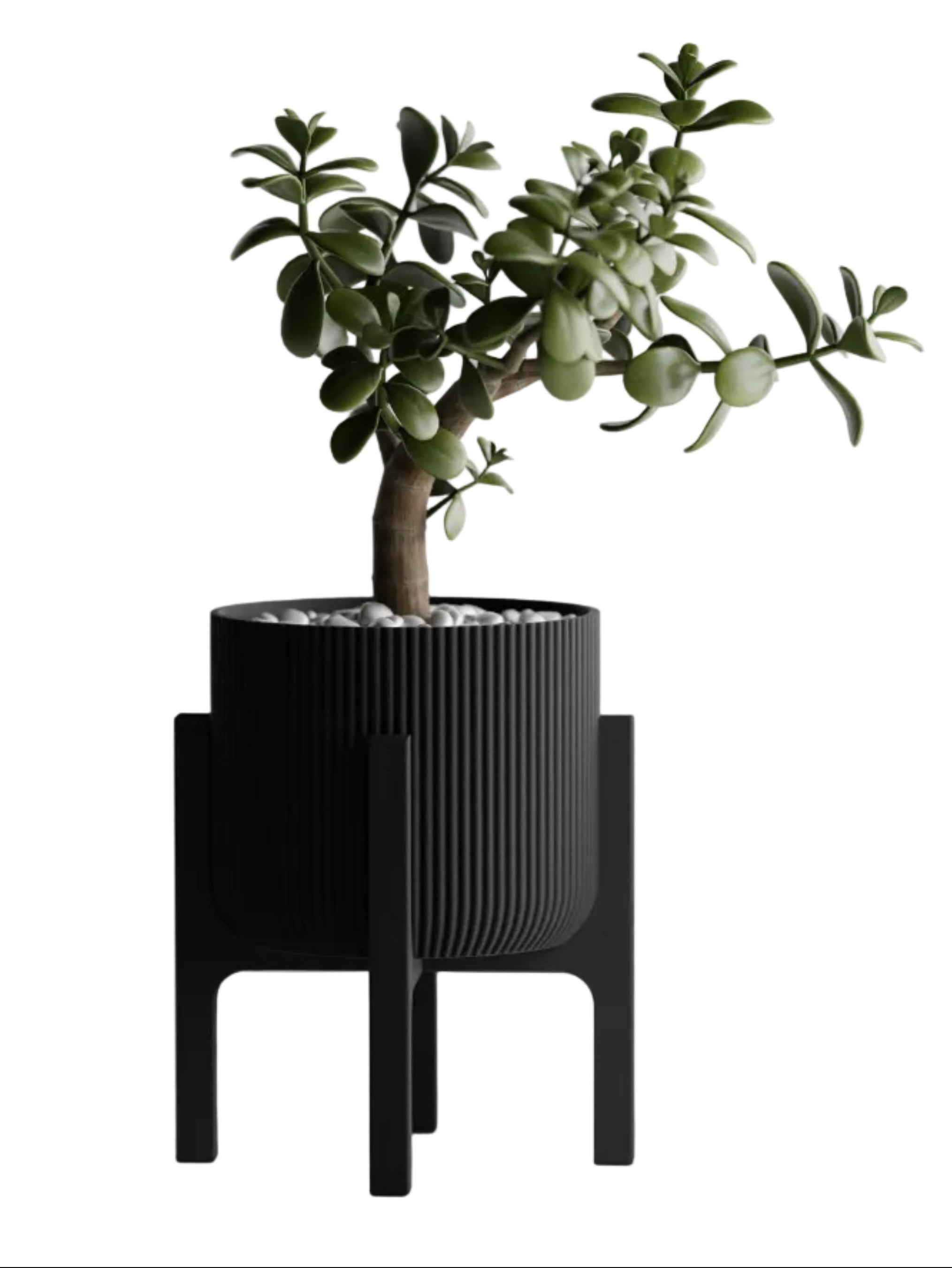 Plant Pot Elevare – Mid-Century Stand & Interchangeable Pot Set