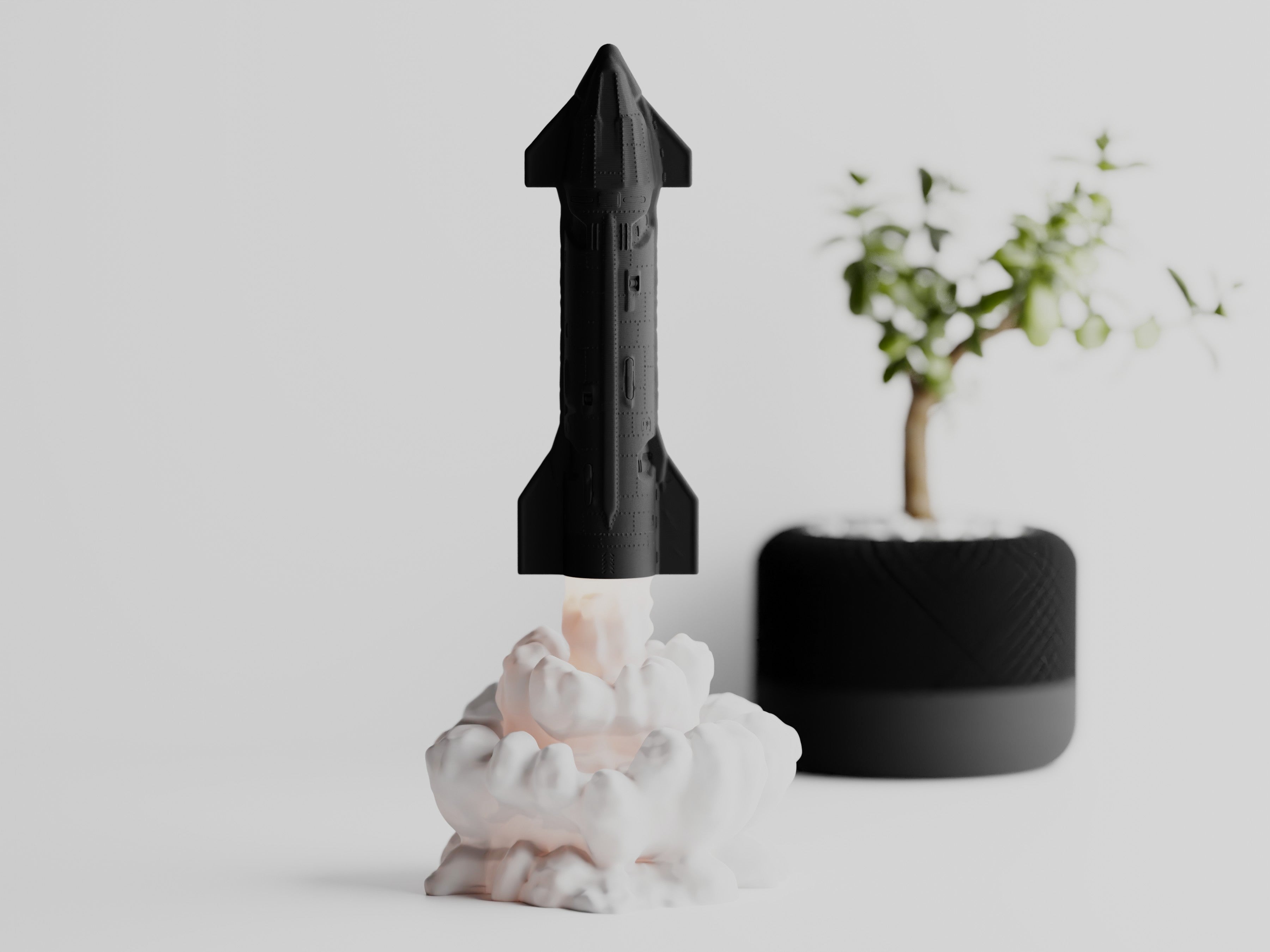 LiftOff – The Rocket Flame Lamp