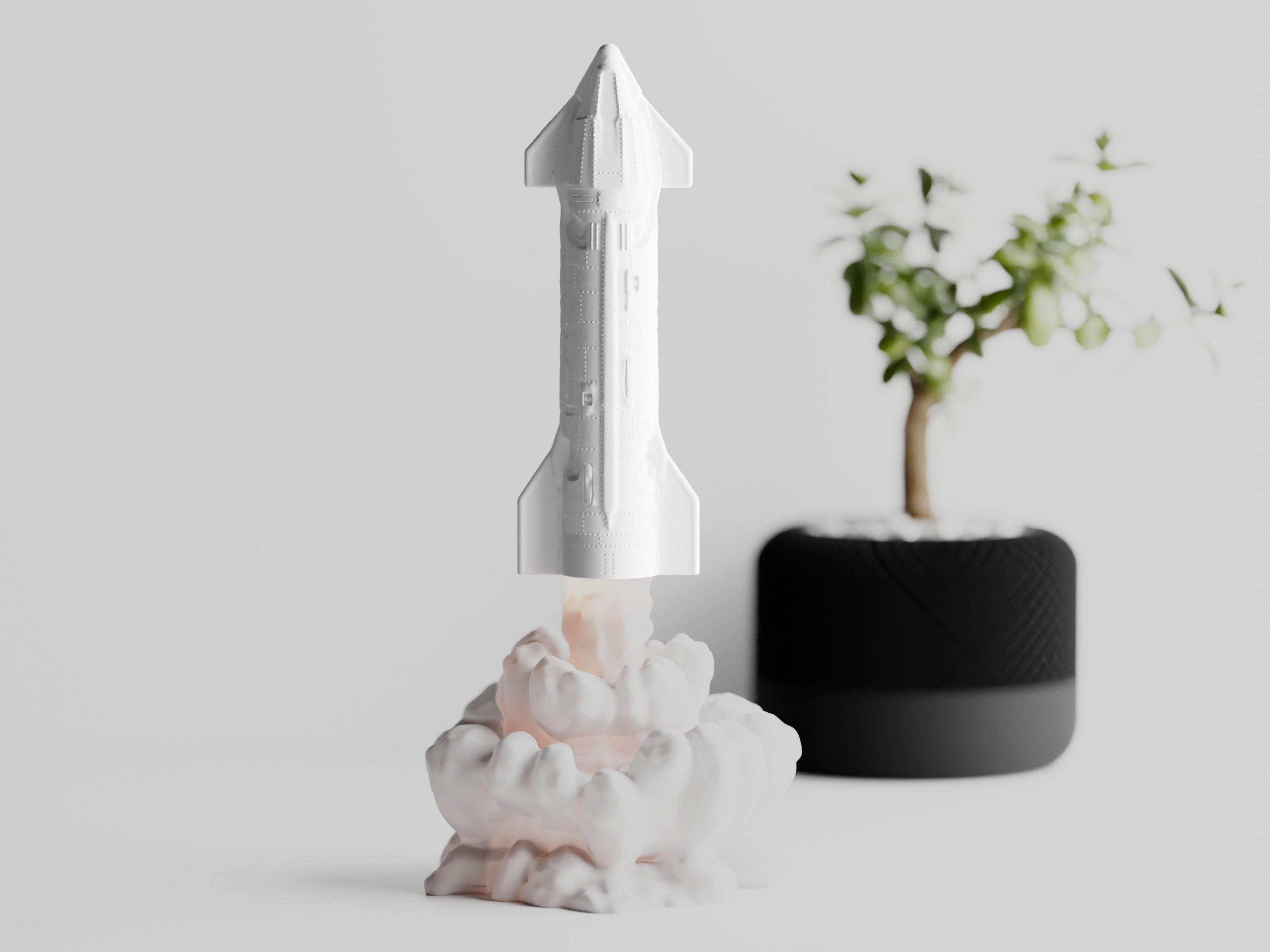 LiftOff – The Rocket Flame Lamp