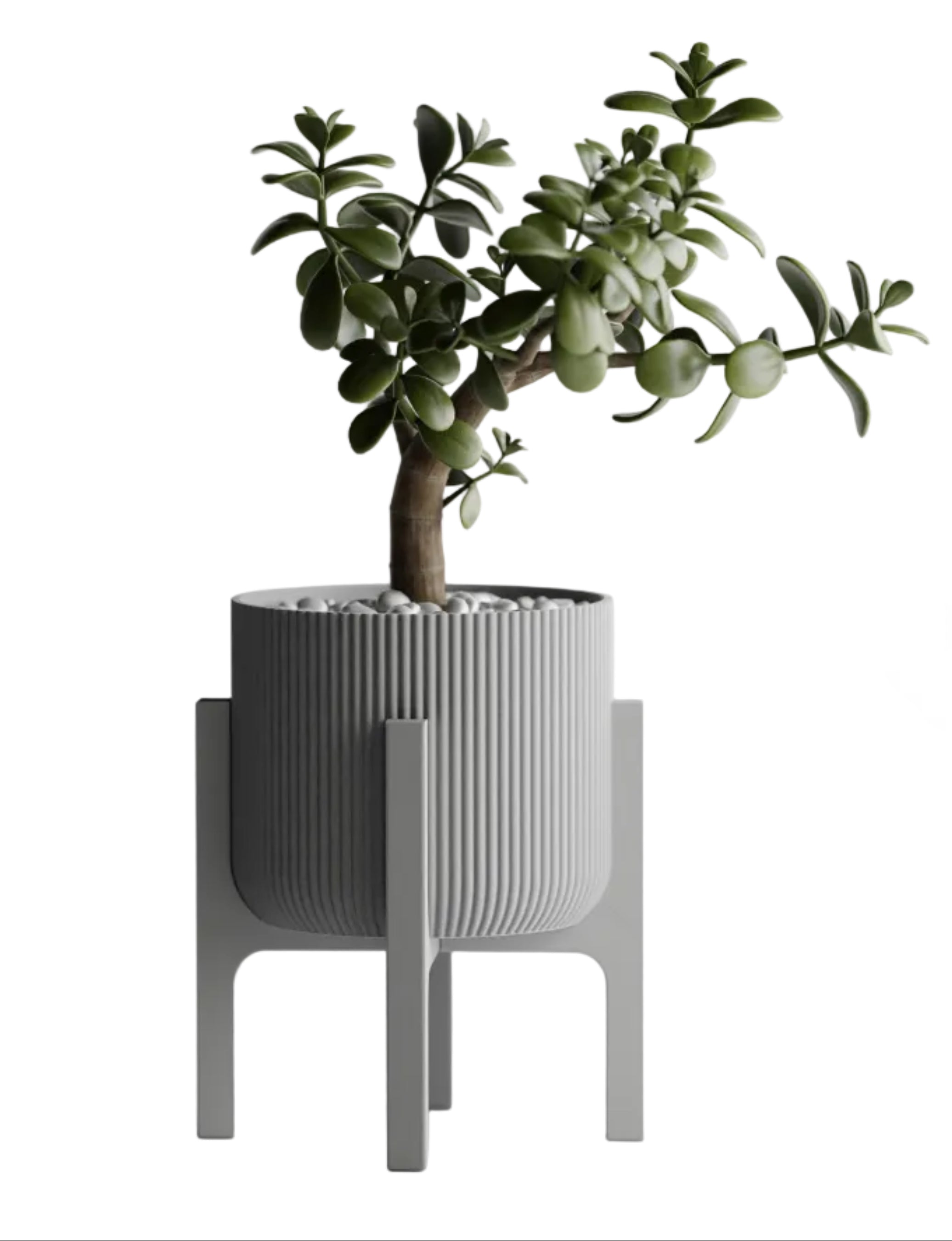 Plant Pot Elevare – Mid-Century Stand & Interchangeable Pot Set