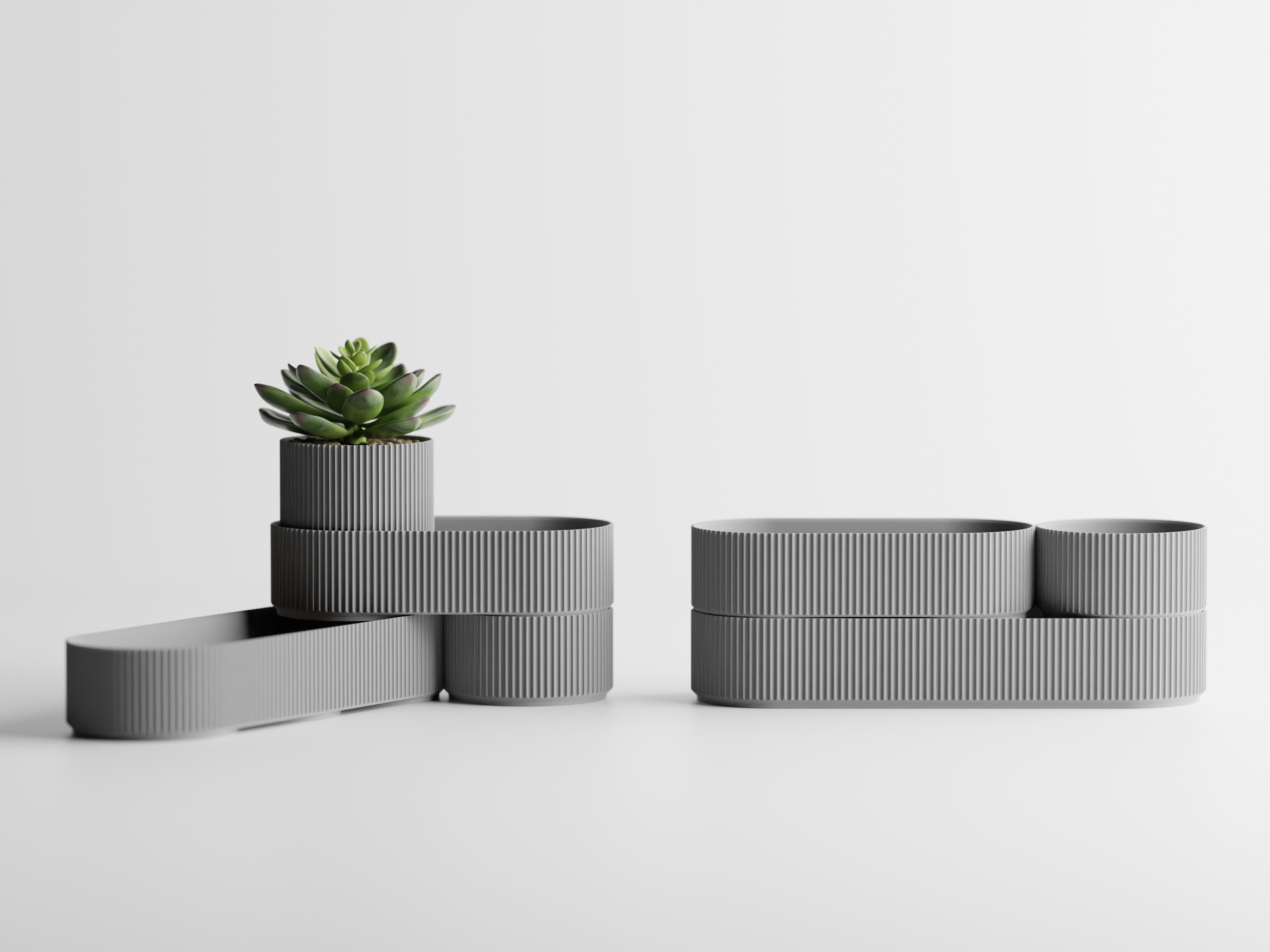 Loopra – Modular Round Container