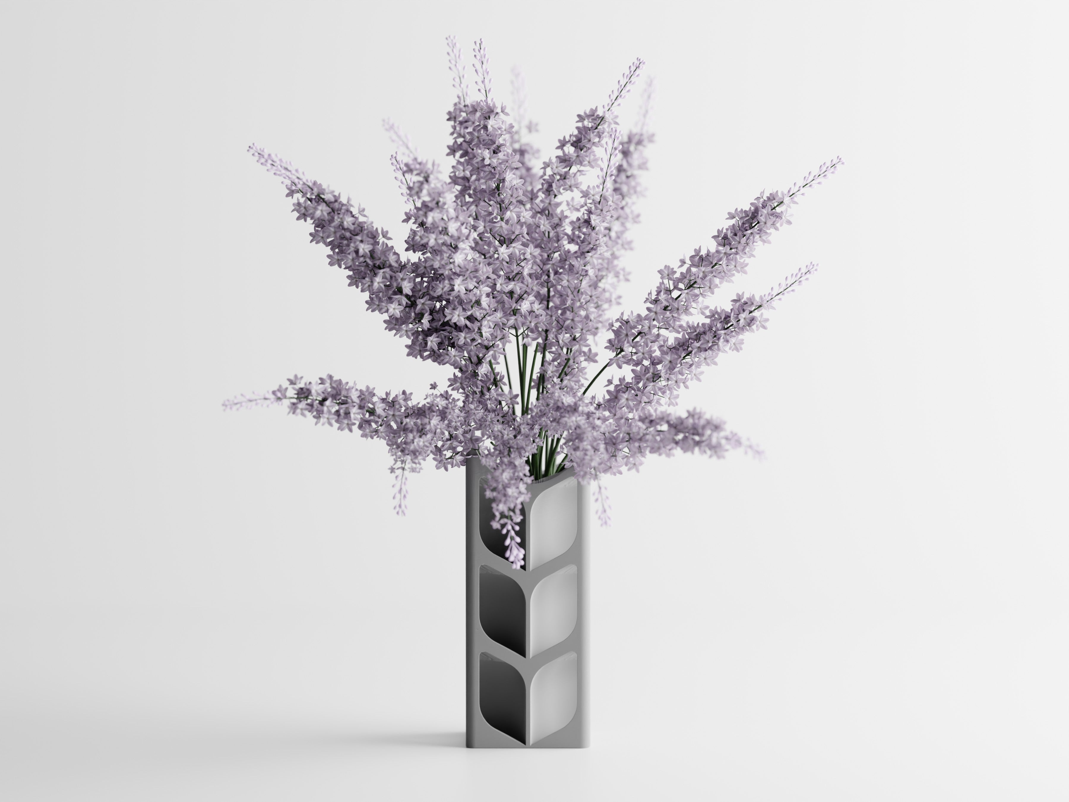 Folia – Leaf-Cutout Sculptural Vase