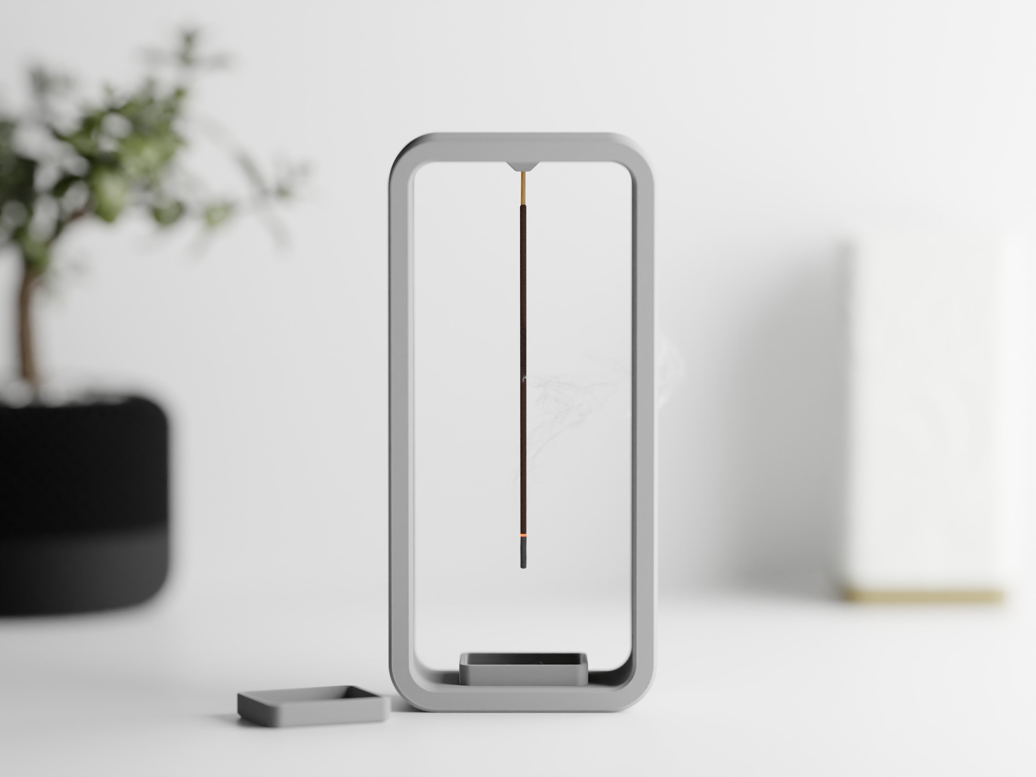 Incensio – Floating Frame Incense Stick Holder