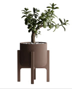 Plant Pot Elevare – Mid-Century Stand & Interchangeable Pot Set