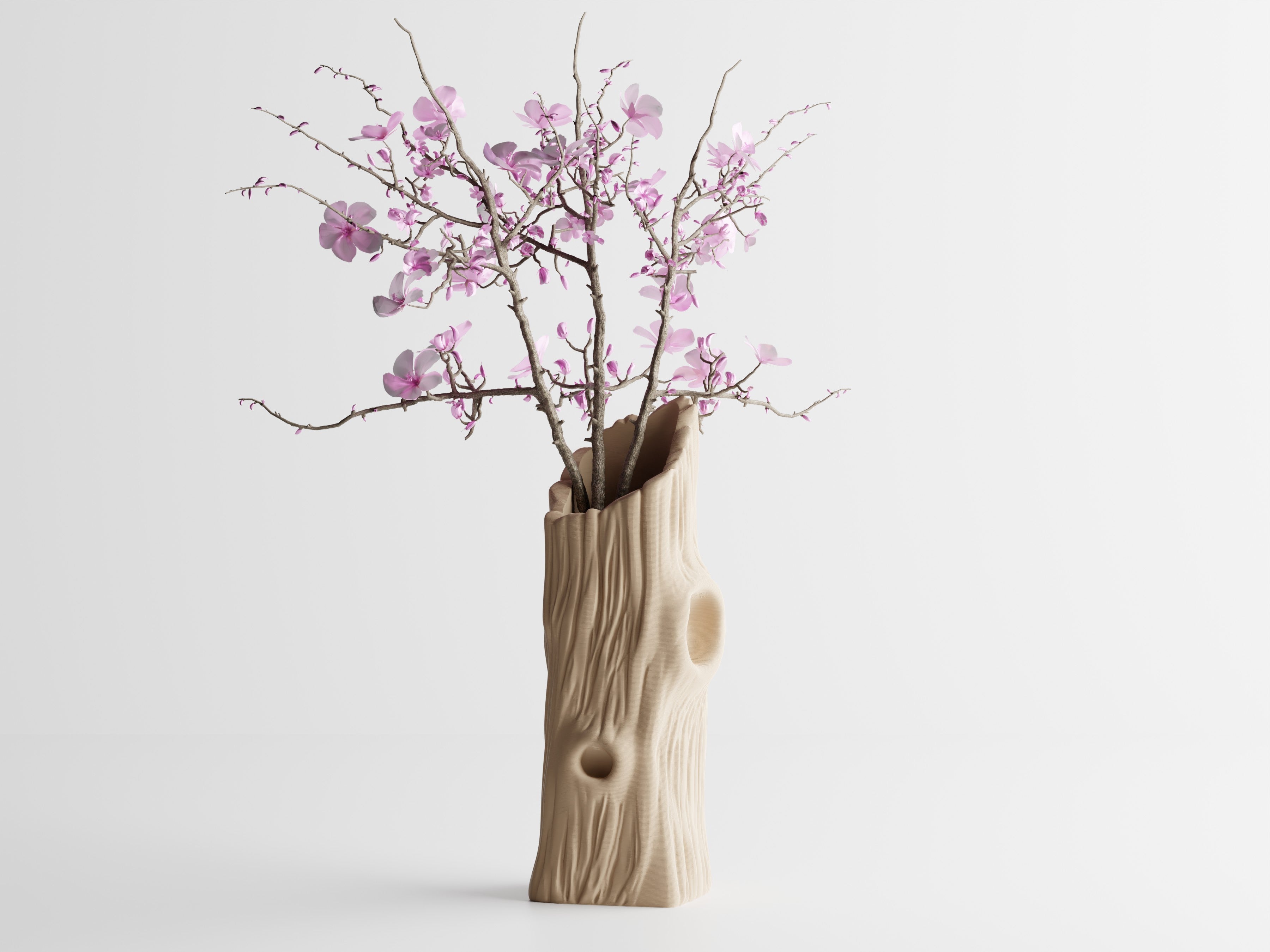 Trunklin Vase – Rustic Charm, Contemporary Form