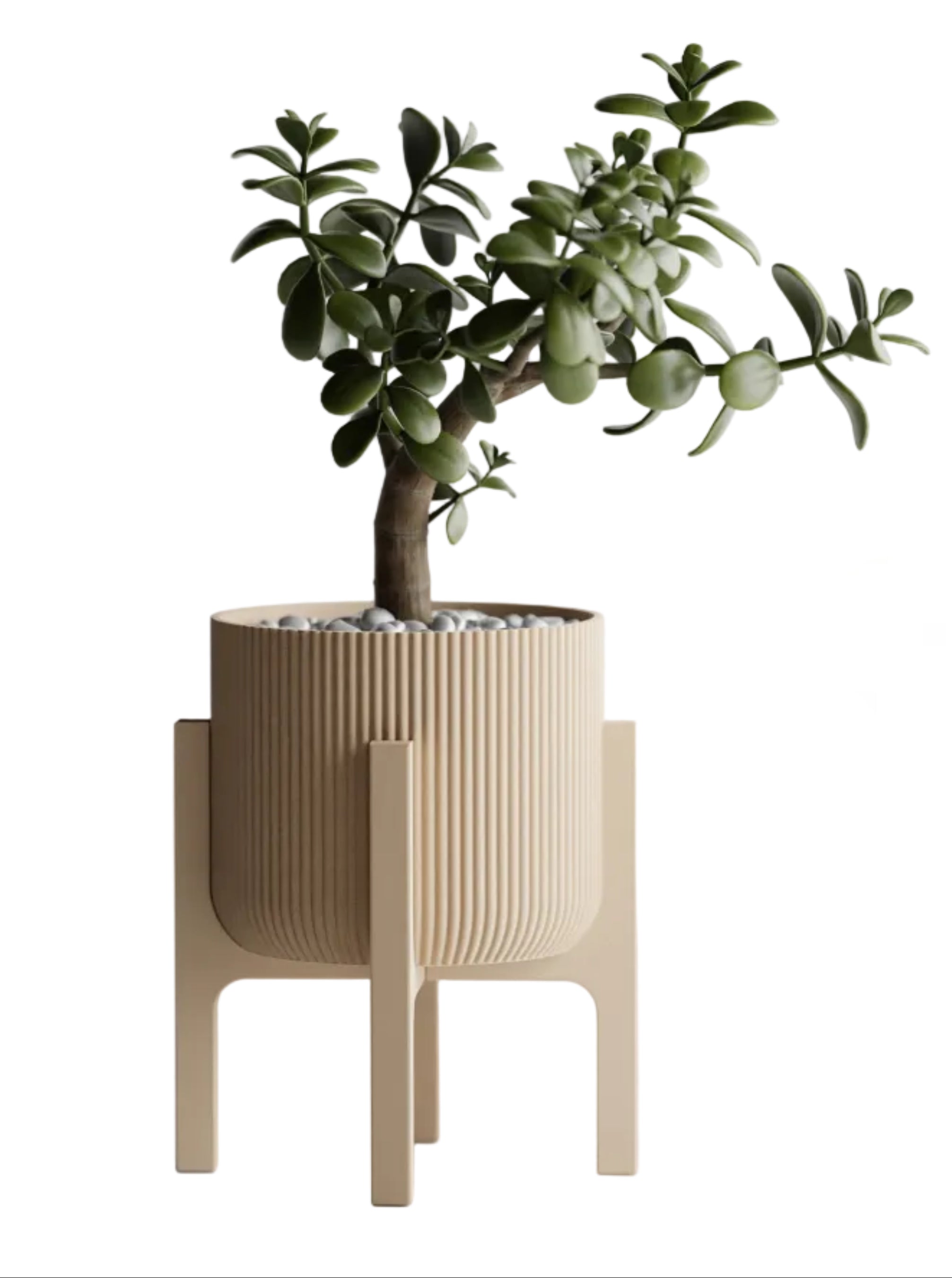 Plant Pot Elevare – Mid-Century Stand & Interchangeable Pot Set