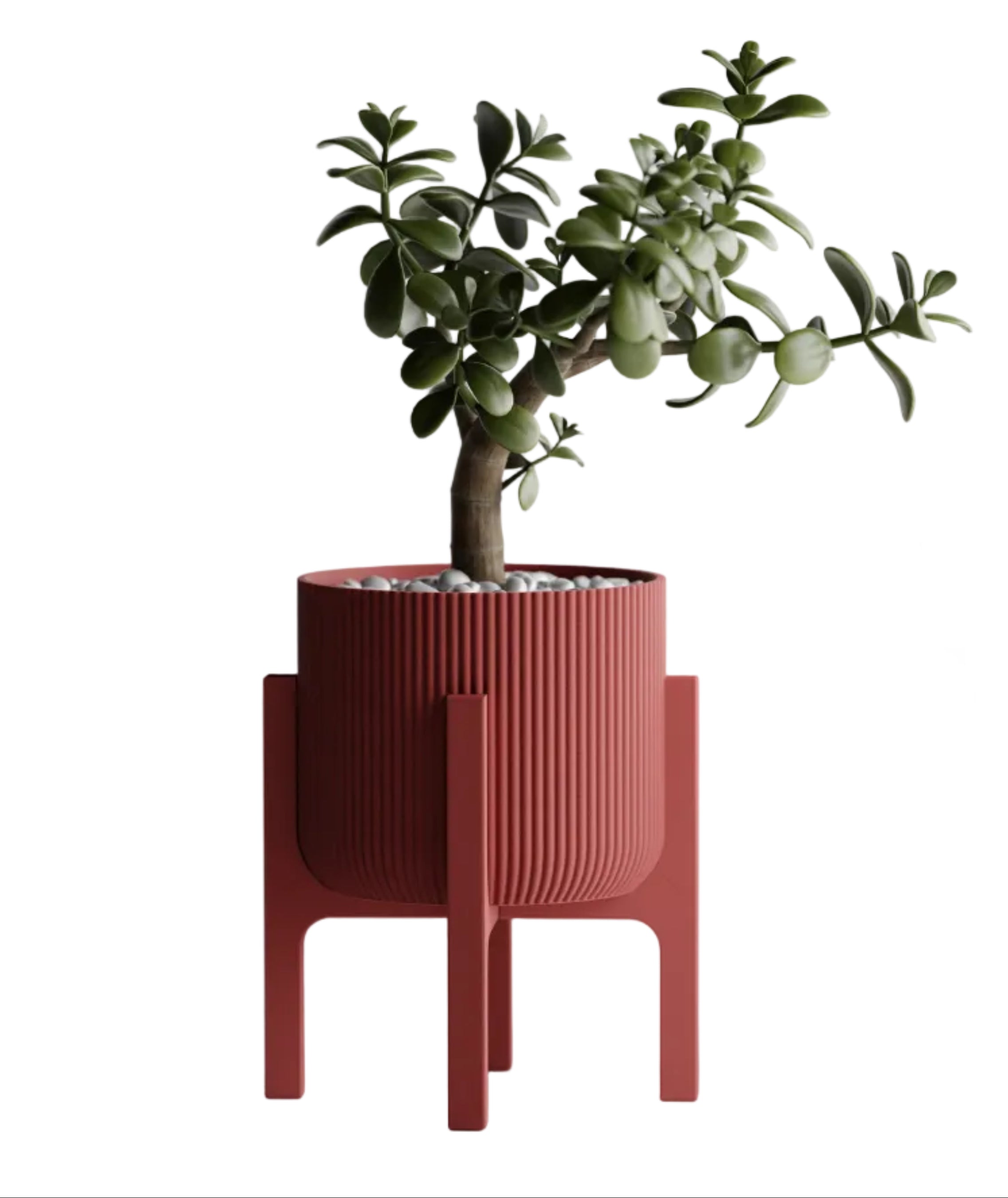 Plant Pot Elevare – Mid-Century Stand & Interchangeable Pot Set