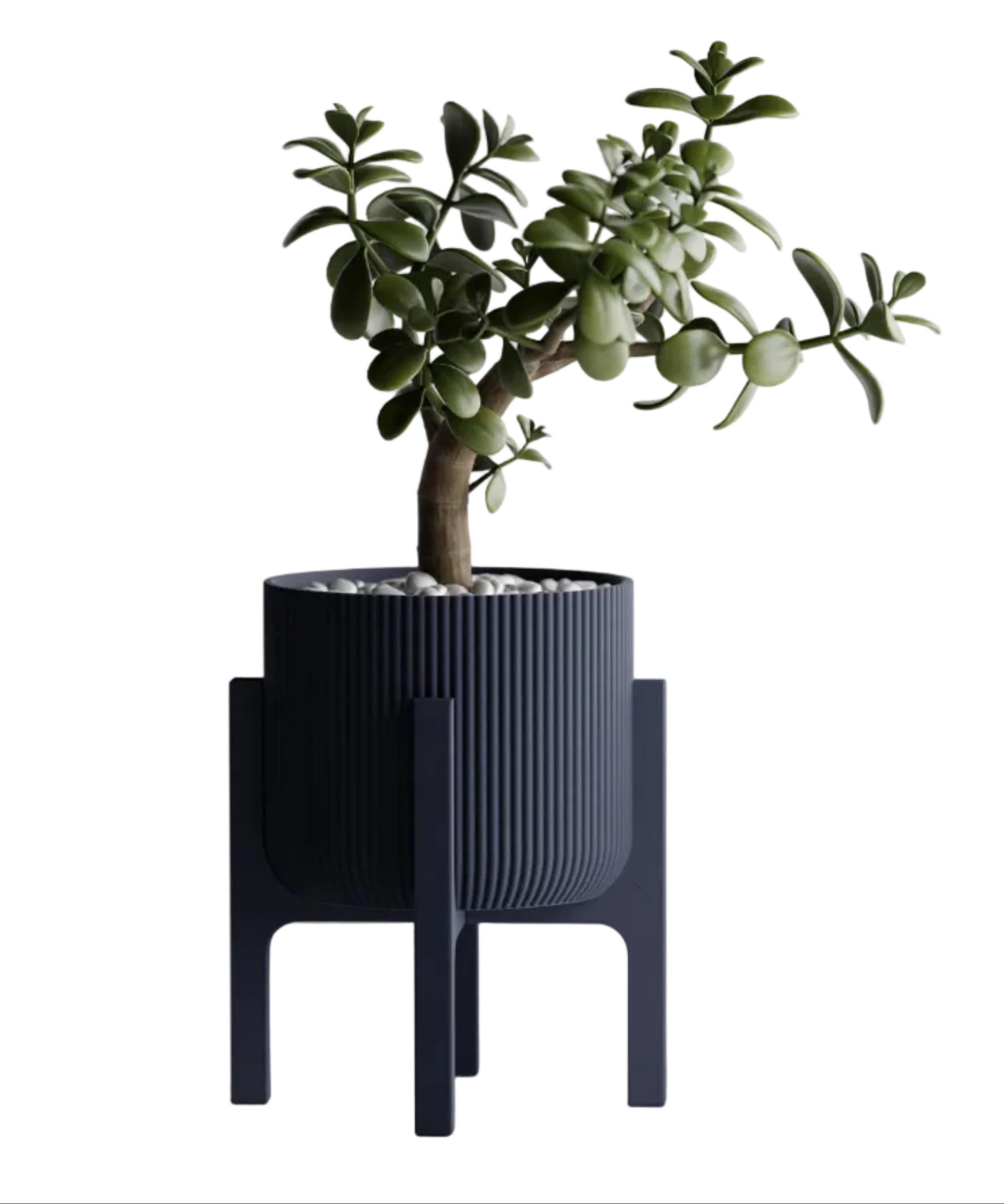 Plant Pot Elevare – Mid-Century Stand & Interchangeable Pot Set
