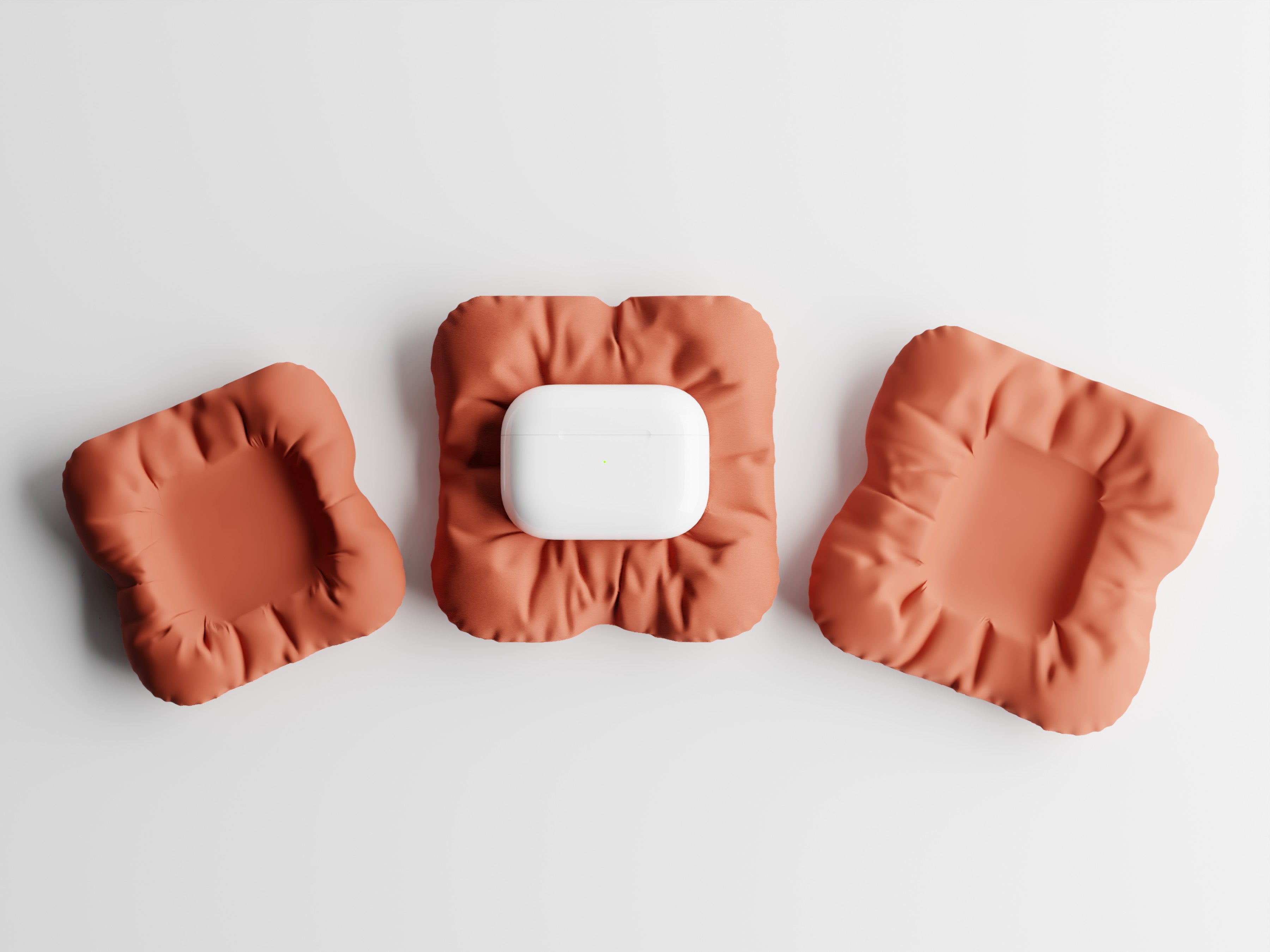 Alveo AirPods Cushion Stand – Puffy Dock for AirPods Pro 2, AirPods 2 & AirPods 4