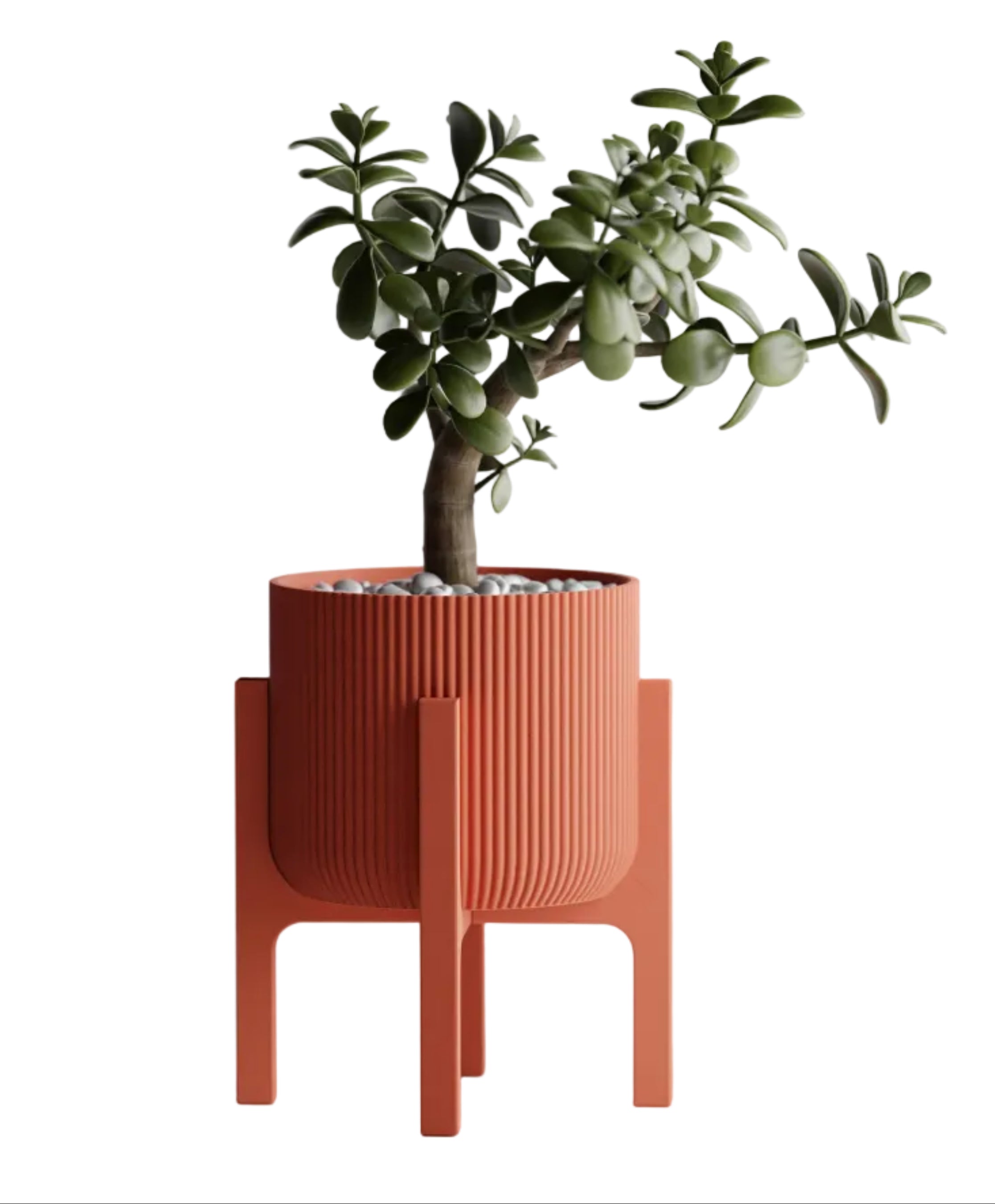 Plant Pot Elevare – Mid-Century Stand & Interchangeable Pot Set