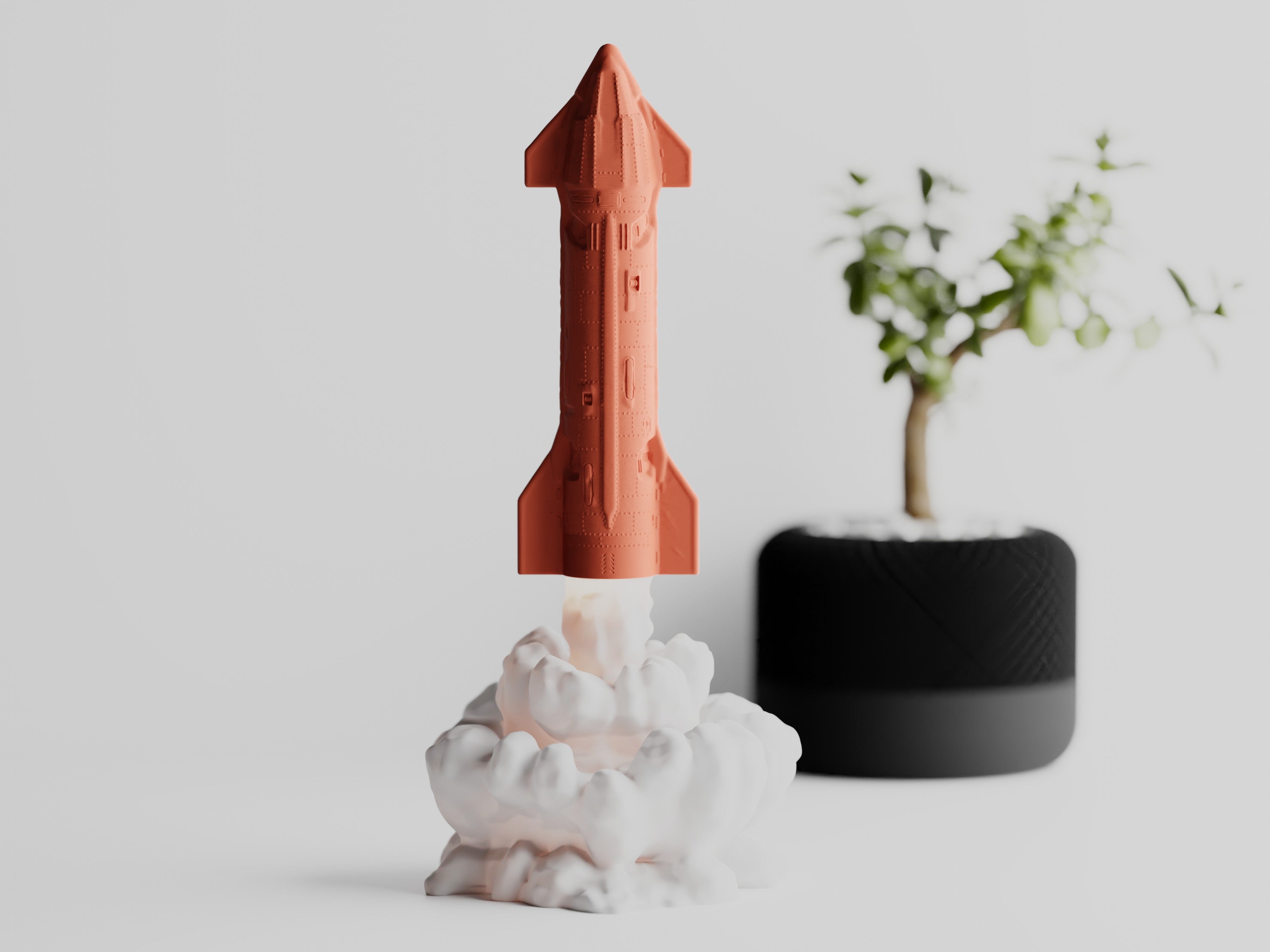 LiftOff – The Rocket Flame Lamp