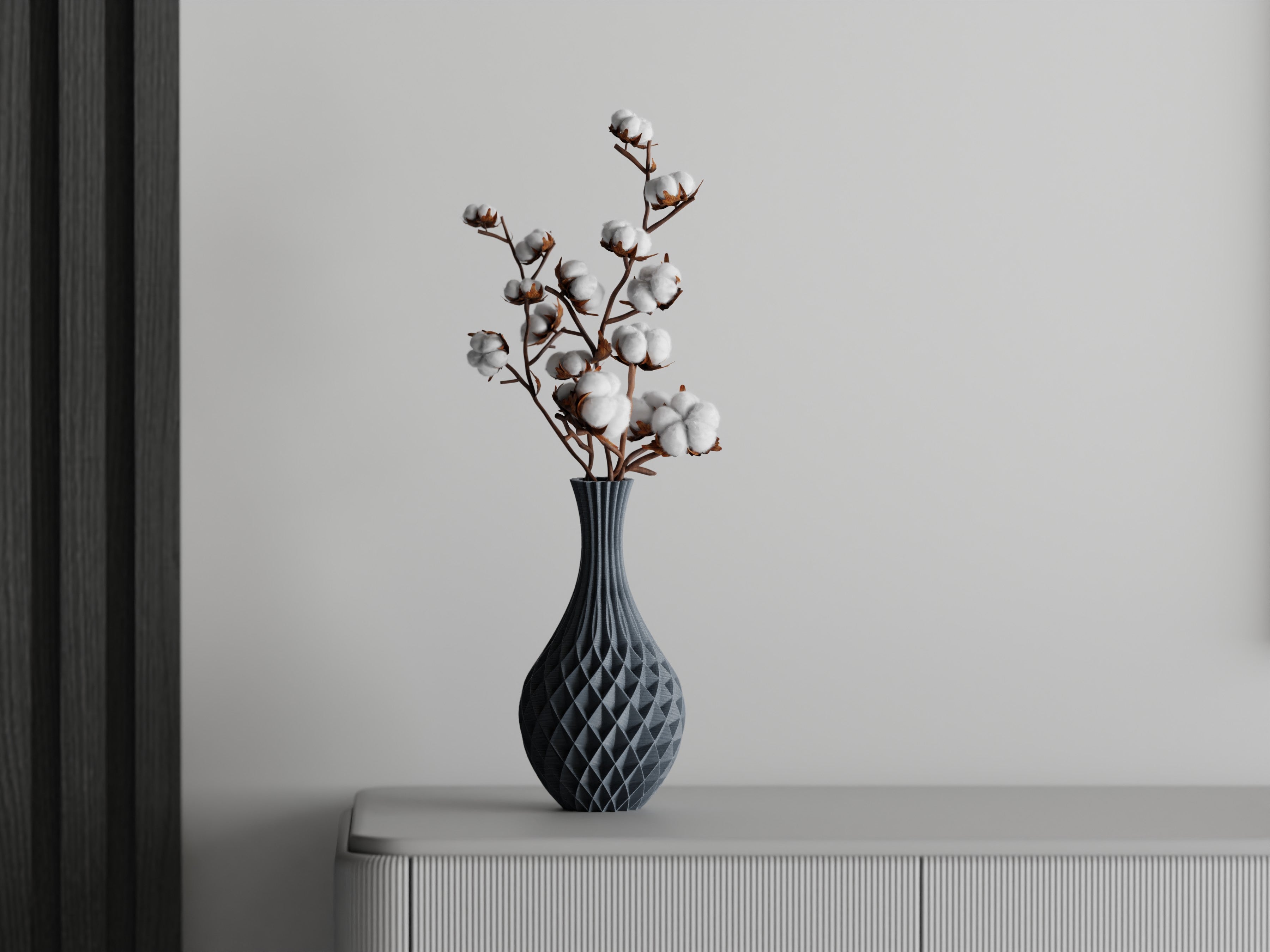 OrbisSpire Vase – Sculptural Spiral Design Planter