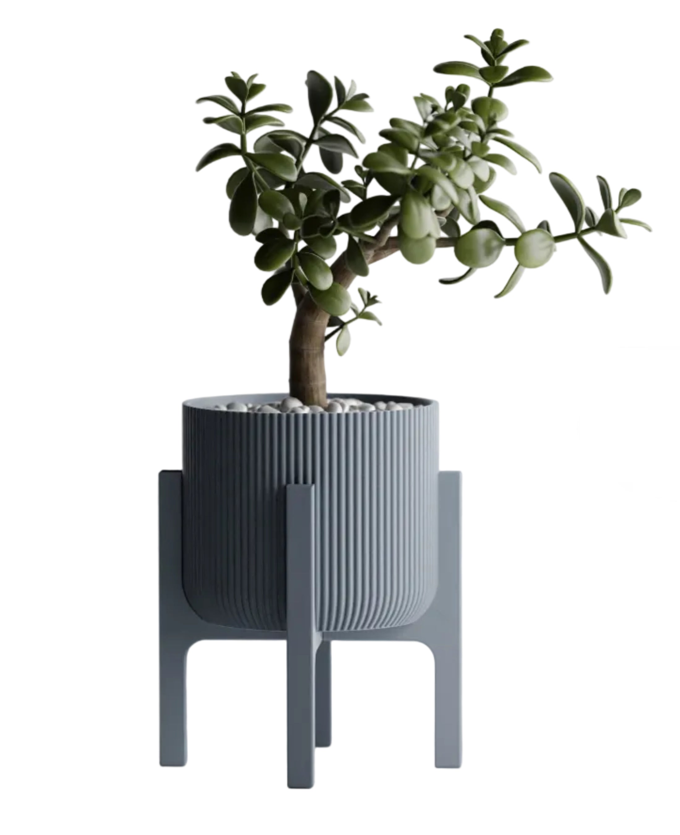 Plant Pot Elevare – Mid-Century Stand & Interchangeable Pot Set