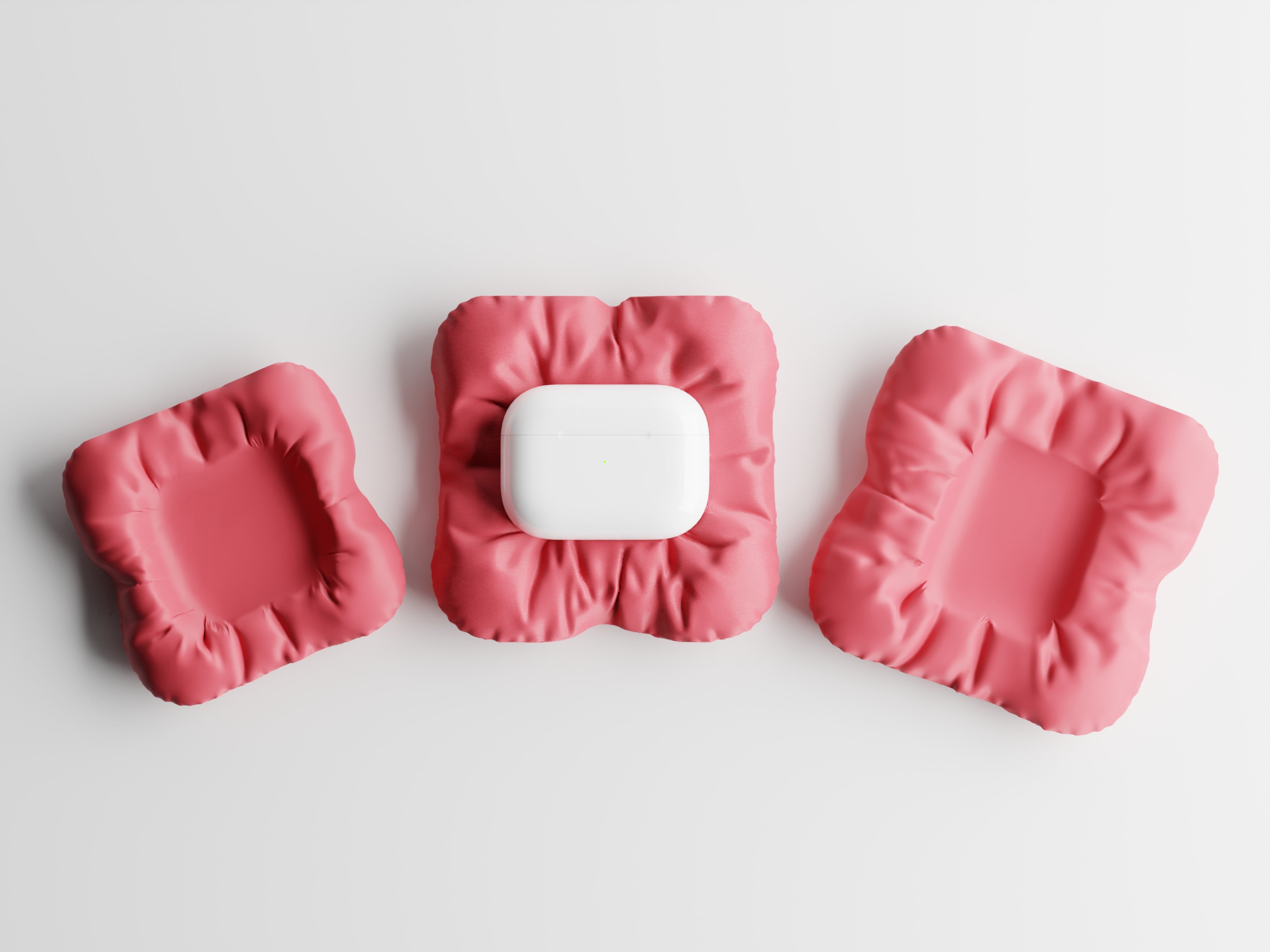 Alveo AirPods Cushion Stand – Puffy Dock for AirPods Pro 2, AirPods 2 & AirPods 4