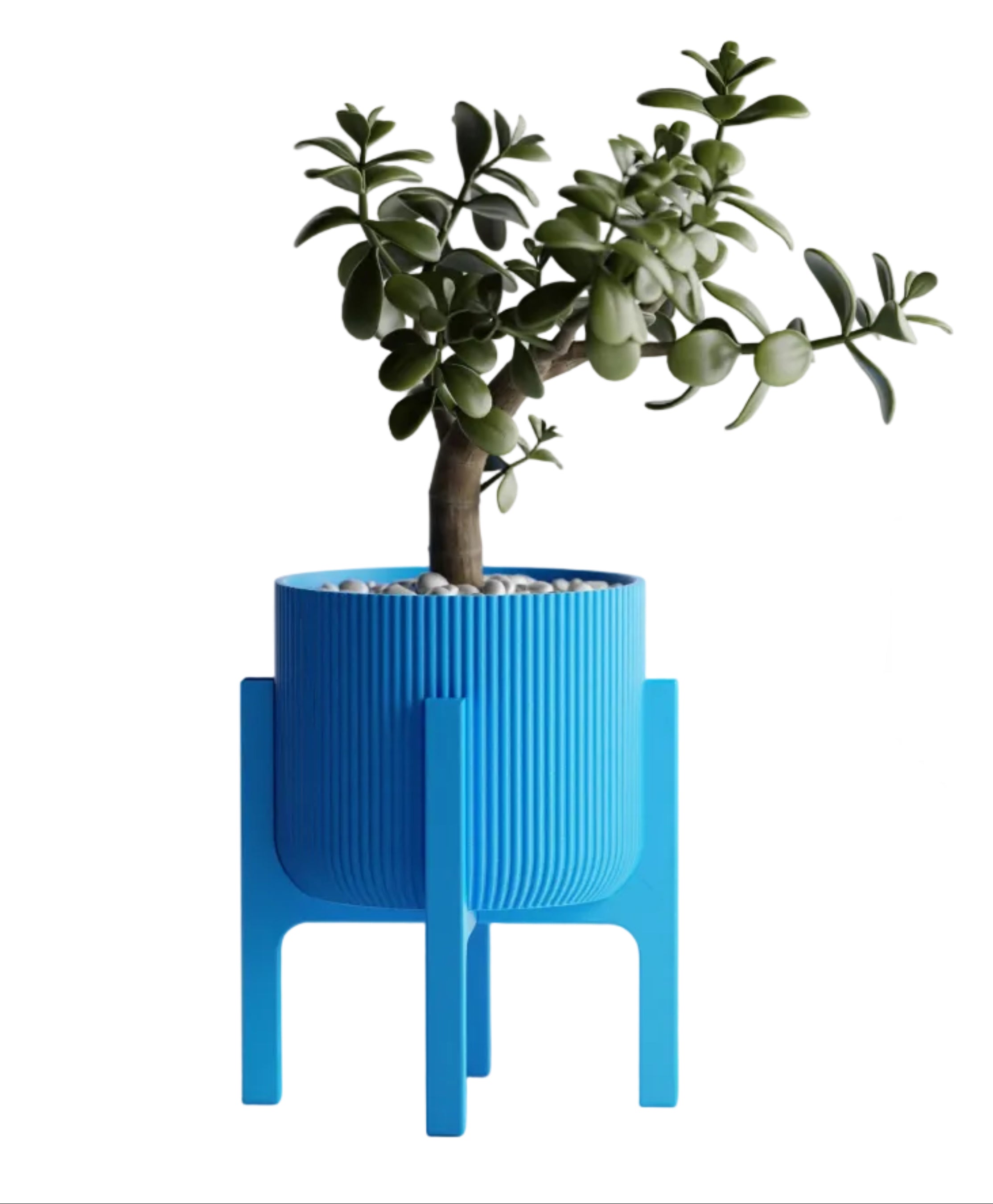 Plant Pot Elevare – Mid-Century Stand & Interchangeable Pot Set