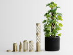 GrowPillar Modular Moss Pole – Stackable Climbing Plant Support for Monstera, Pothos & Philodendron | Small, Medium & Large | Made in Texas