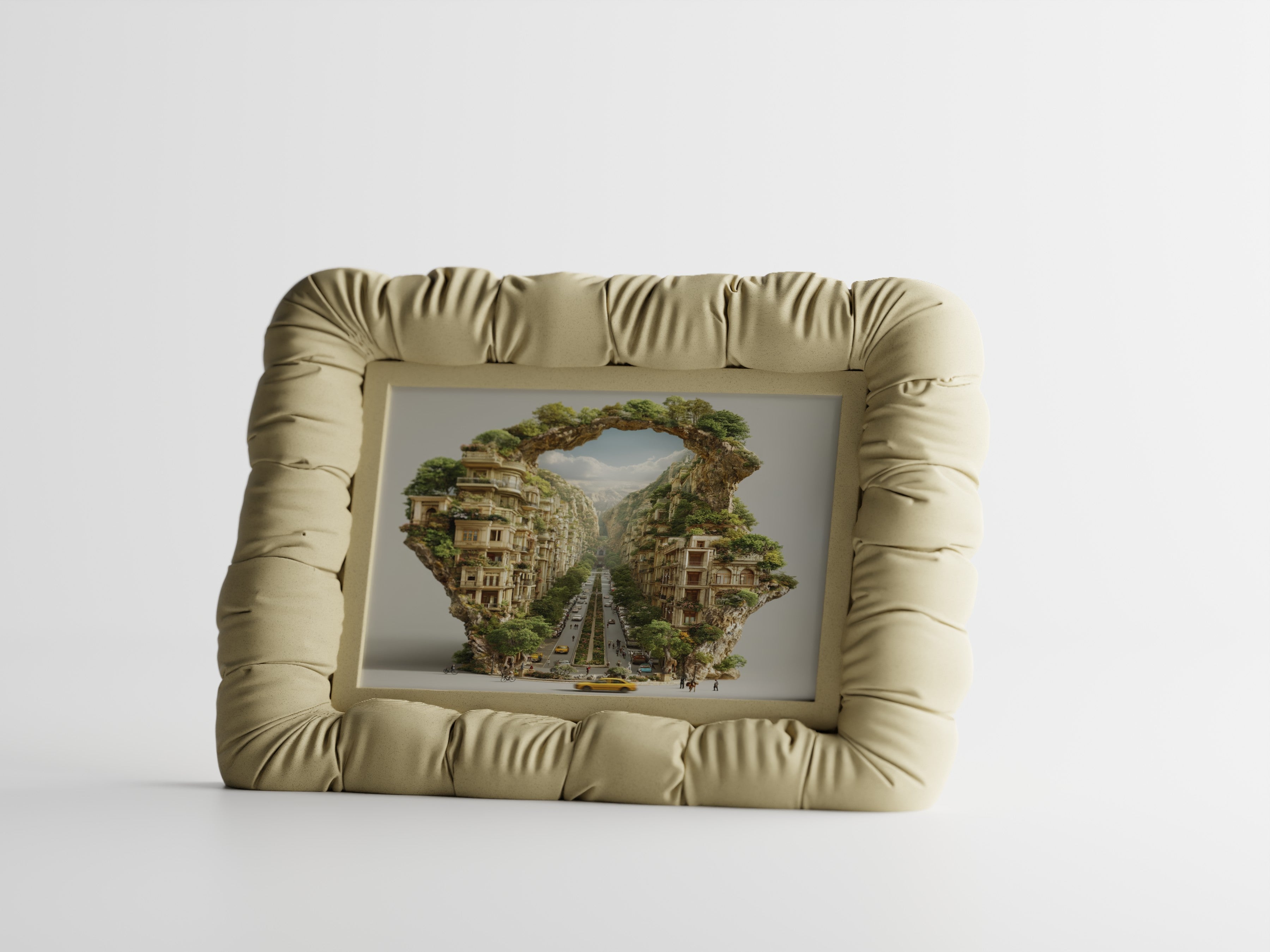 Velisse – Soft Sculptural Picture Frame | Fabric-Inspired Modern Photo Frame