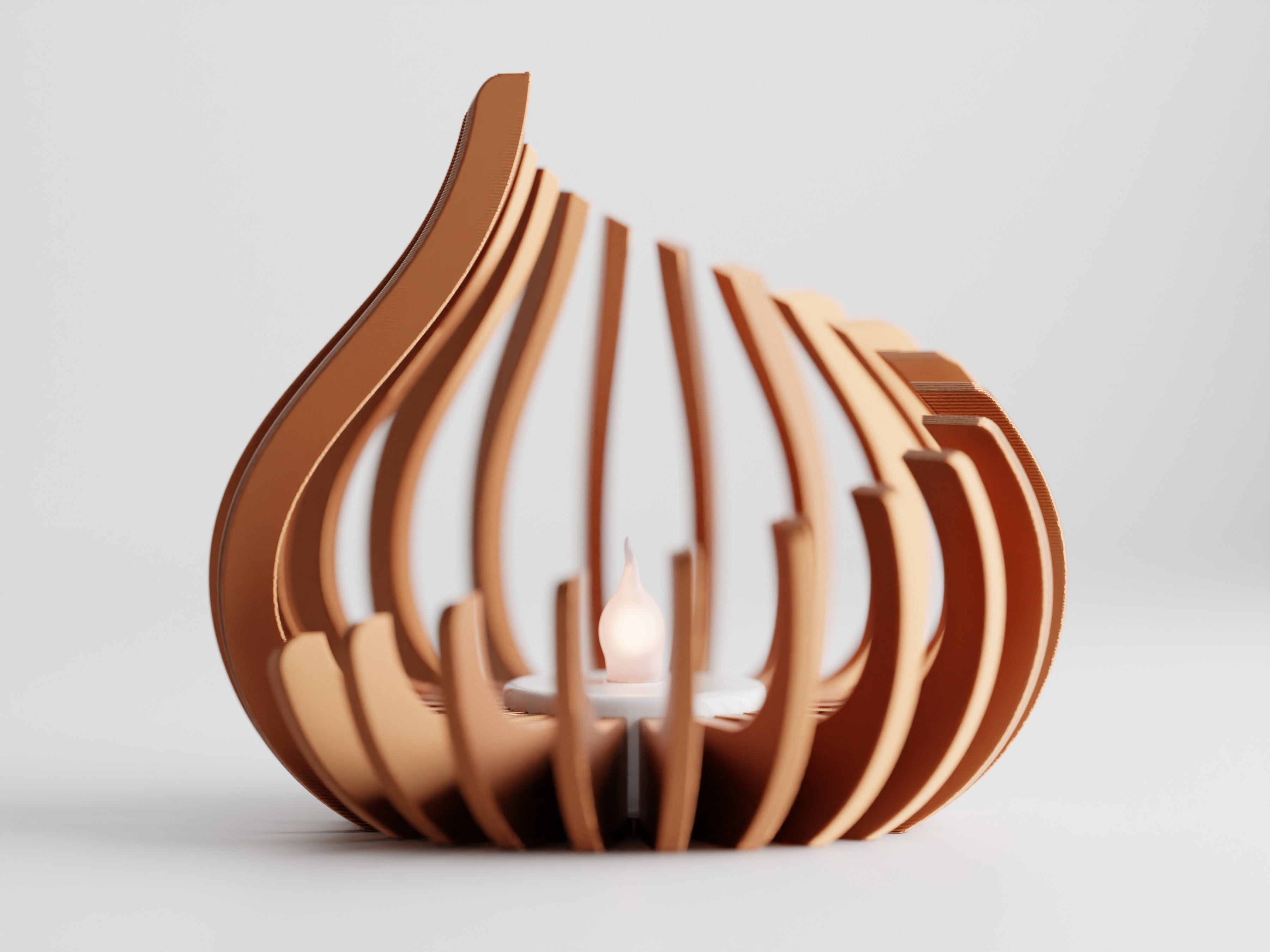 LumiFlame – Modern Tealight Holder