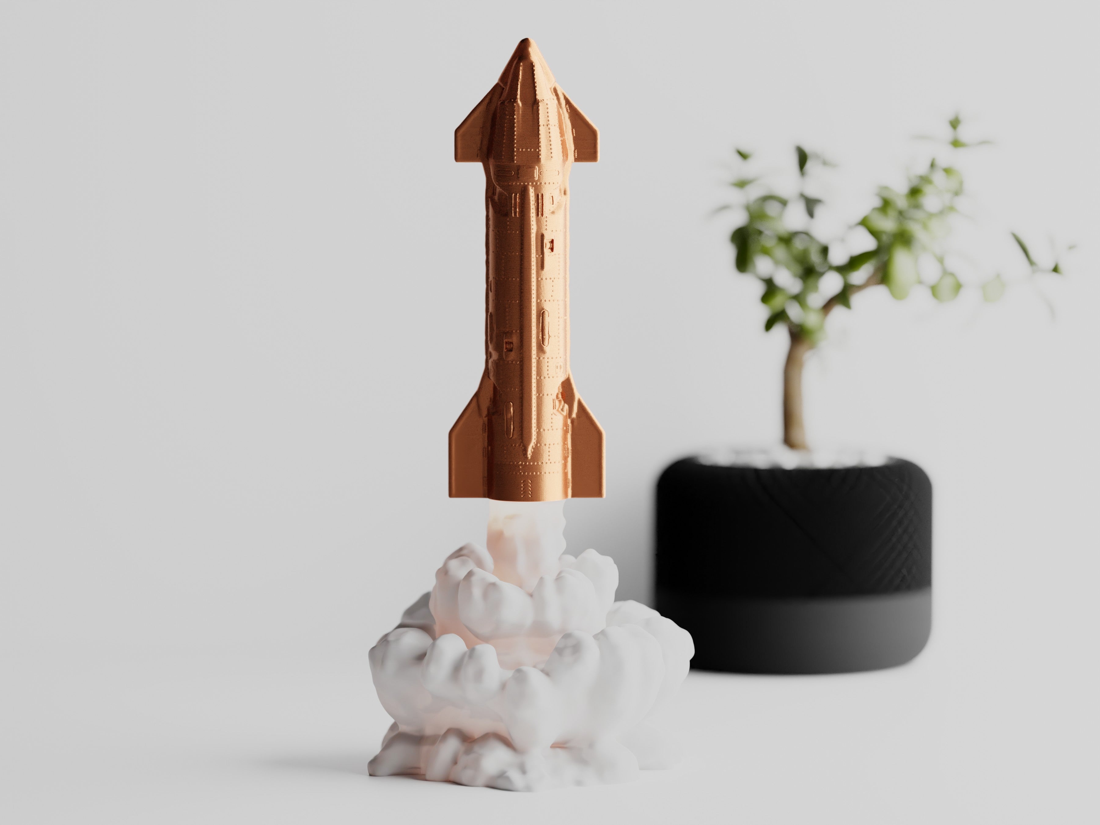LiftOff – The Rocket Flame Lamp