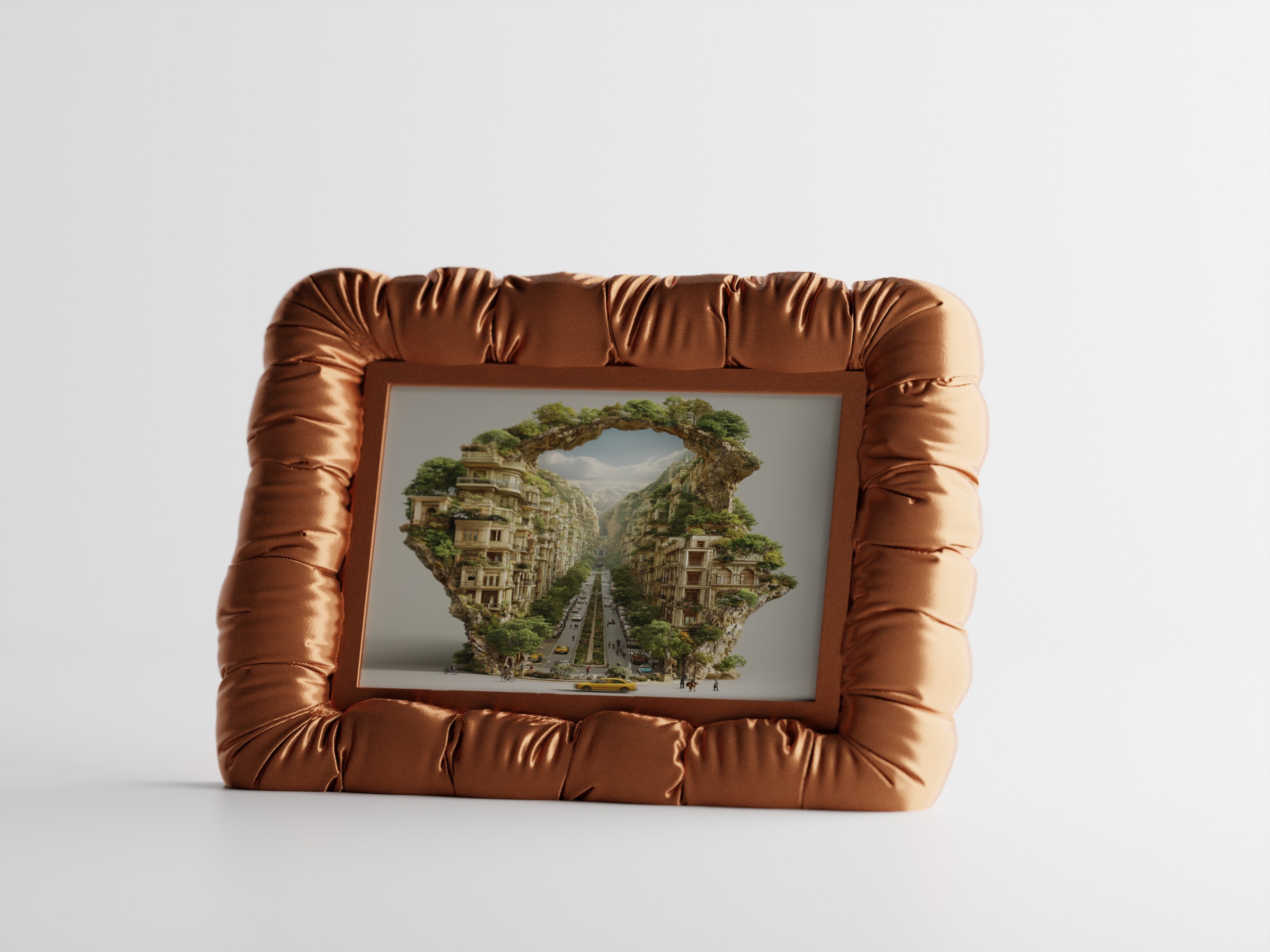 Velisse – Soft Sculptural Picture Frame | Fabric-Inspired Modern Photo Frame