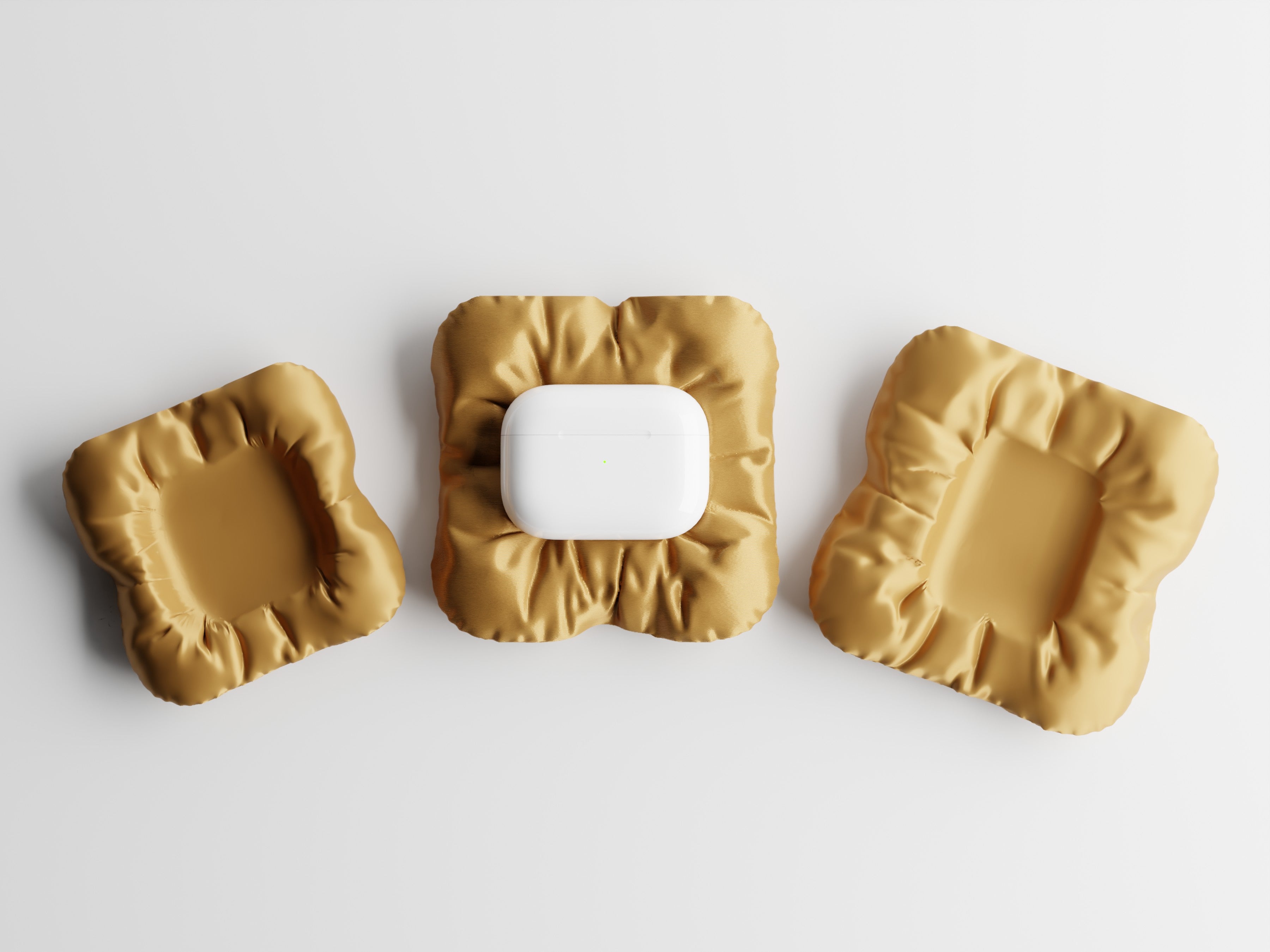 Alveo AirPods Cushion Stand – Puffy Dock for AirPods Pro 2, AirPods 2 & AirPods 4