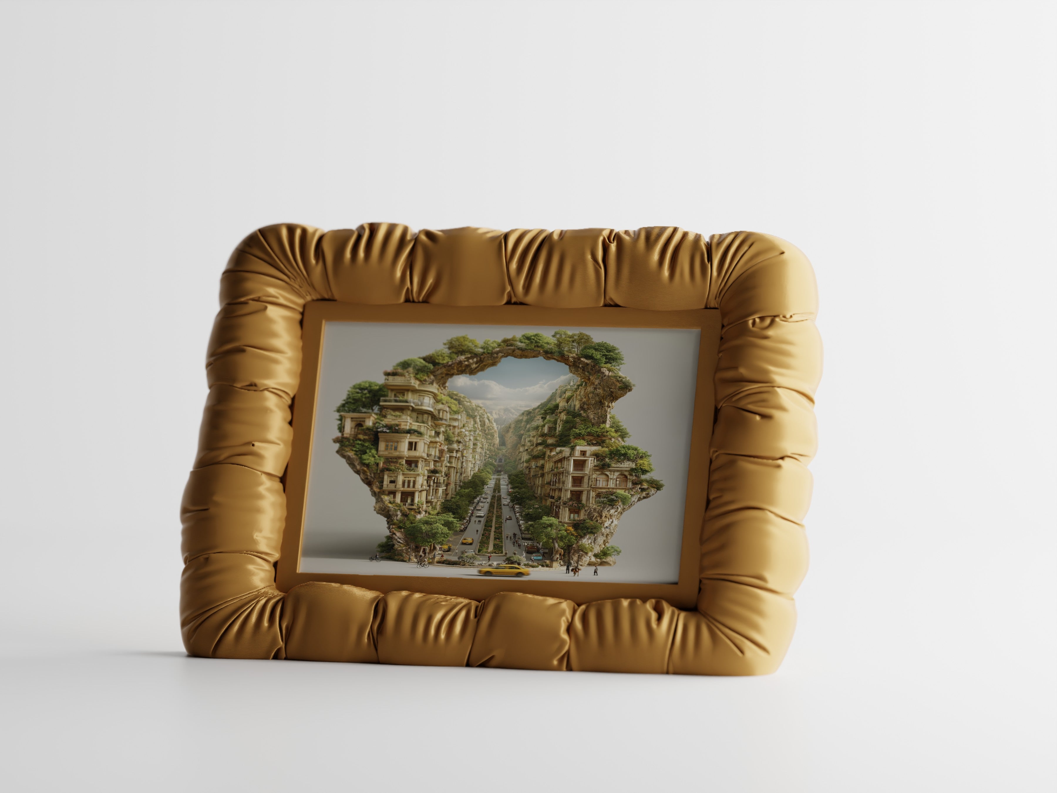 Velisse – Soft Sculptural Picture Frame | Fabric-Inspired Modern Photo Frame