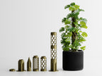 GrowPillar Modular Moss Pole – Stackable Climbing Plant Support for Monstera, Pothos & Philodendron | Small, Medium & Large | Made in Texas